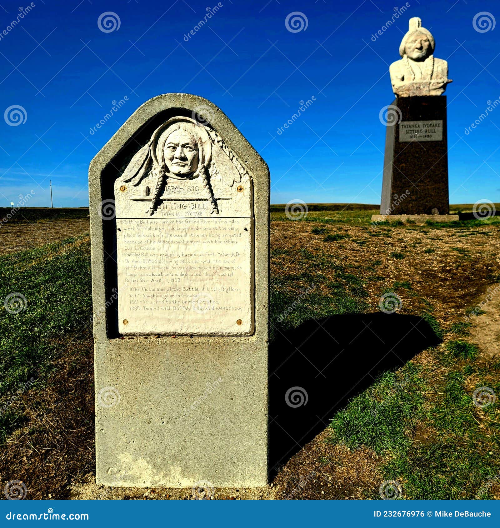 Sitting Bull Monument South Dakota Editorial Photo Image of dakota