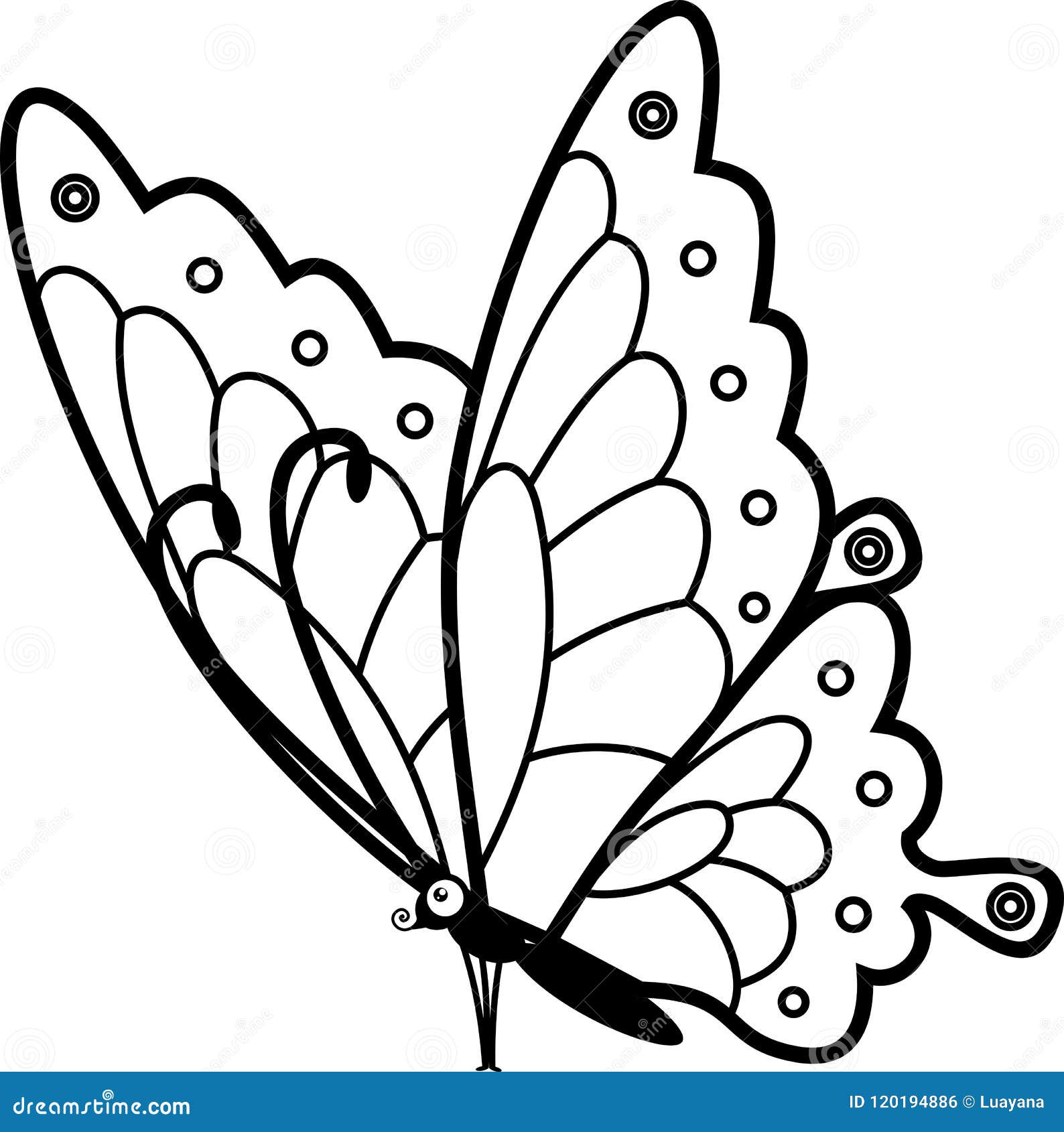 Butterfly Flowers Coloring Pages Stock Illustrations – 320 Butterfly  Flowers Coloring Pages Stock Illustrations, Vectors & Clipart - Dreamstime