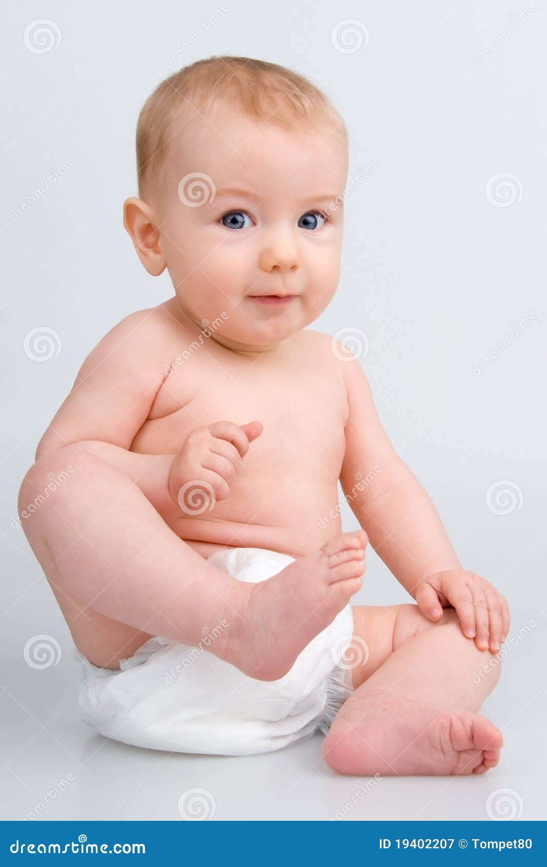 Sitting infant stock image. Image of beautiful, happiness - 19402207