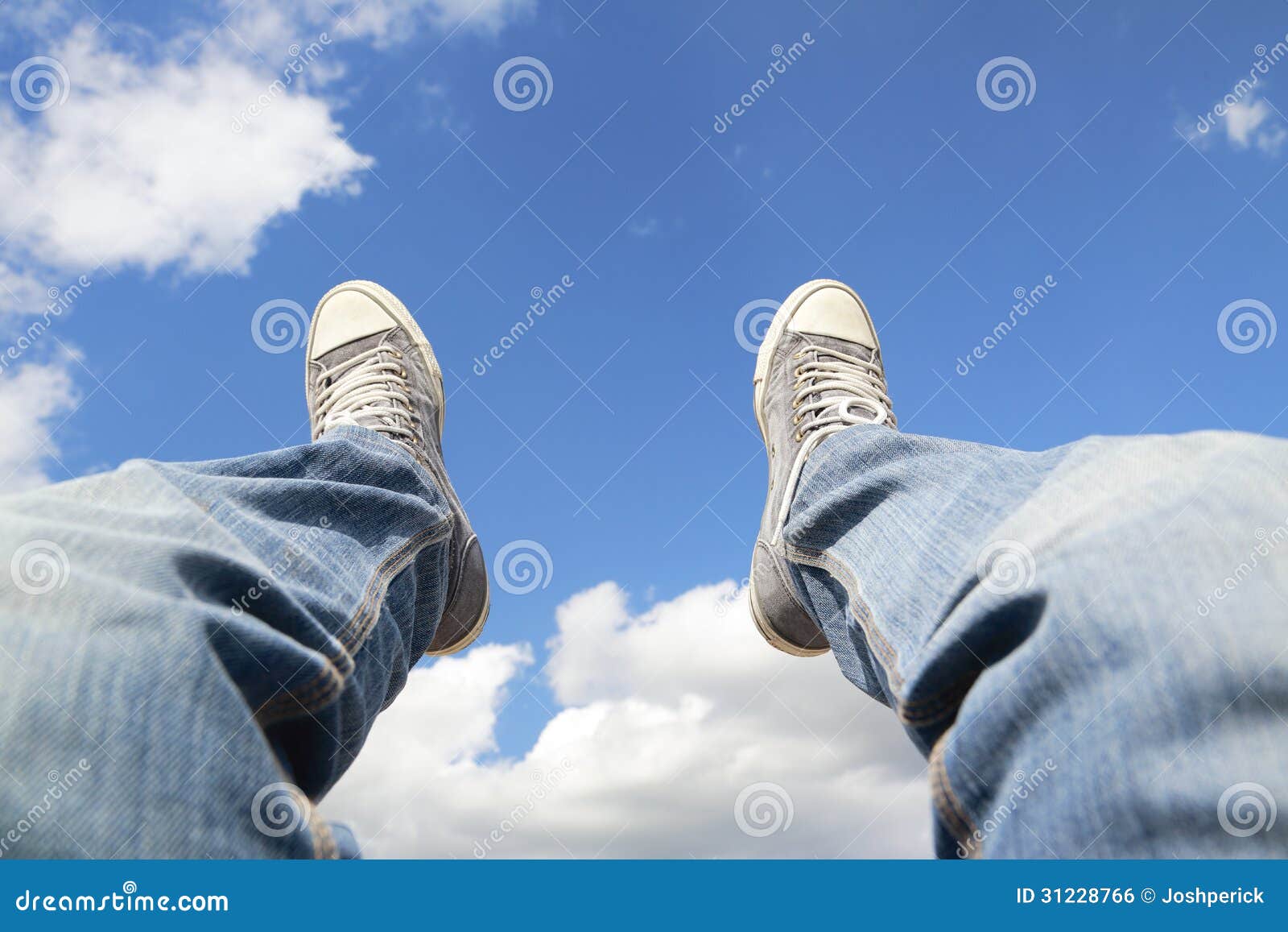 Sitting in the sky stock photo. Image of beauty, climate - 31228766