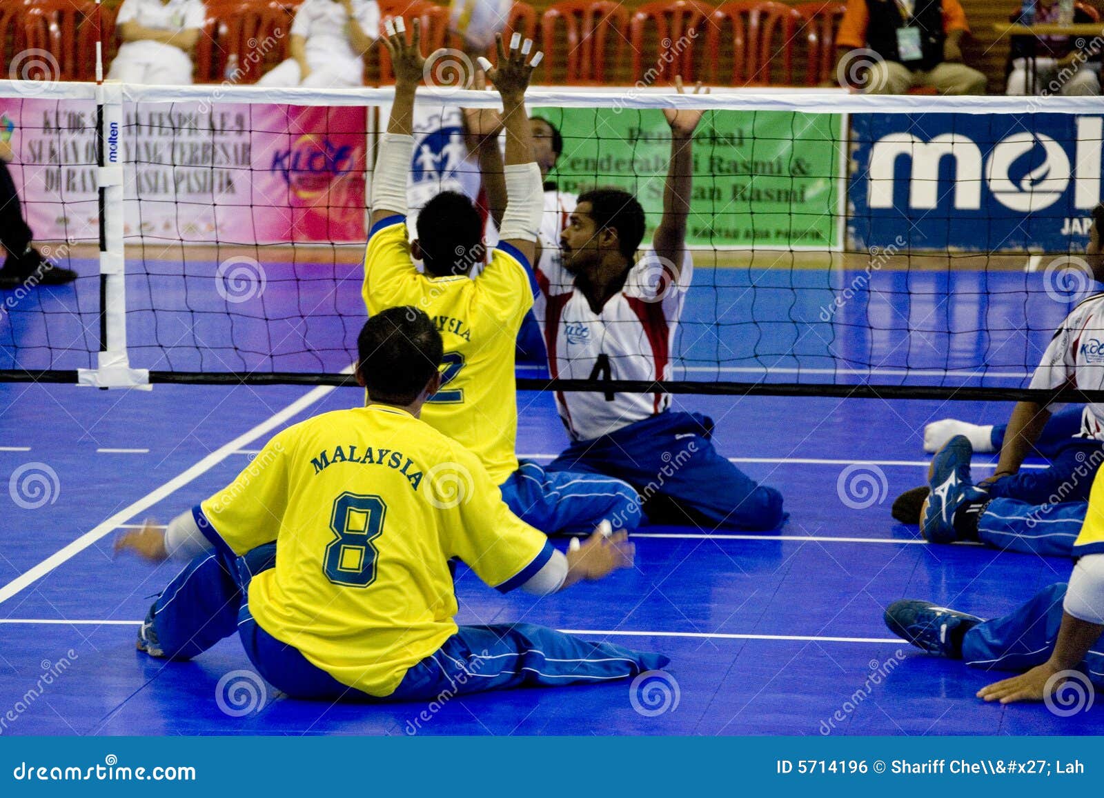 Sitting Volleyball for the Disabled Editorial Photo Image of games
