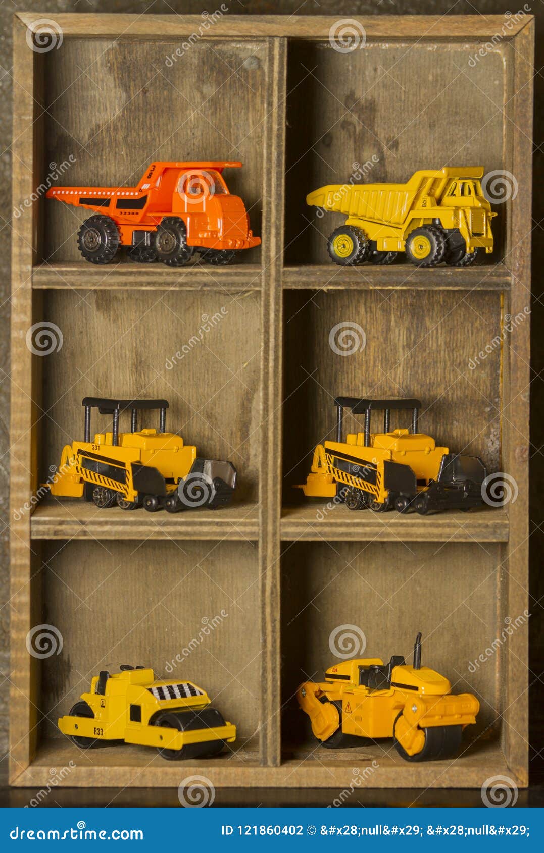 Wooden safe and toy car stock photo. Image of background 121860402