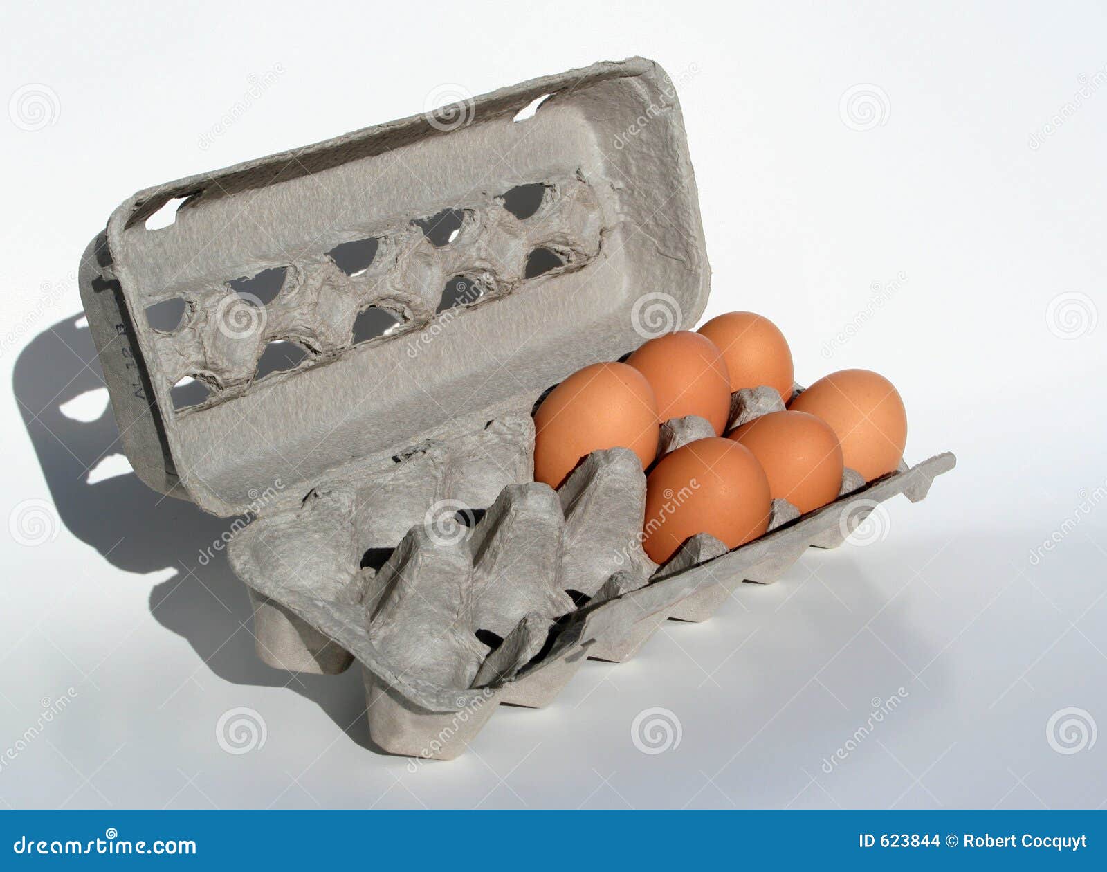 Six eggs short stock photo. Image of breakfast, curve, eggs 623844