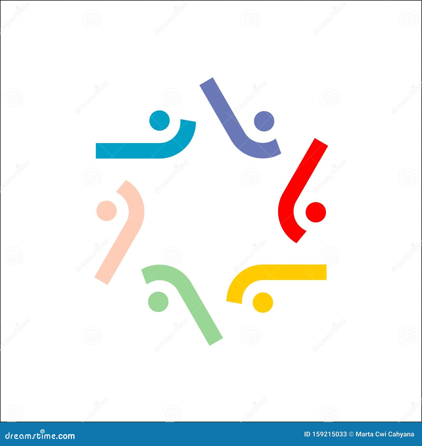 Download Six People Icon. People Friends Logo Concept Vector Icon ...