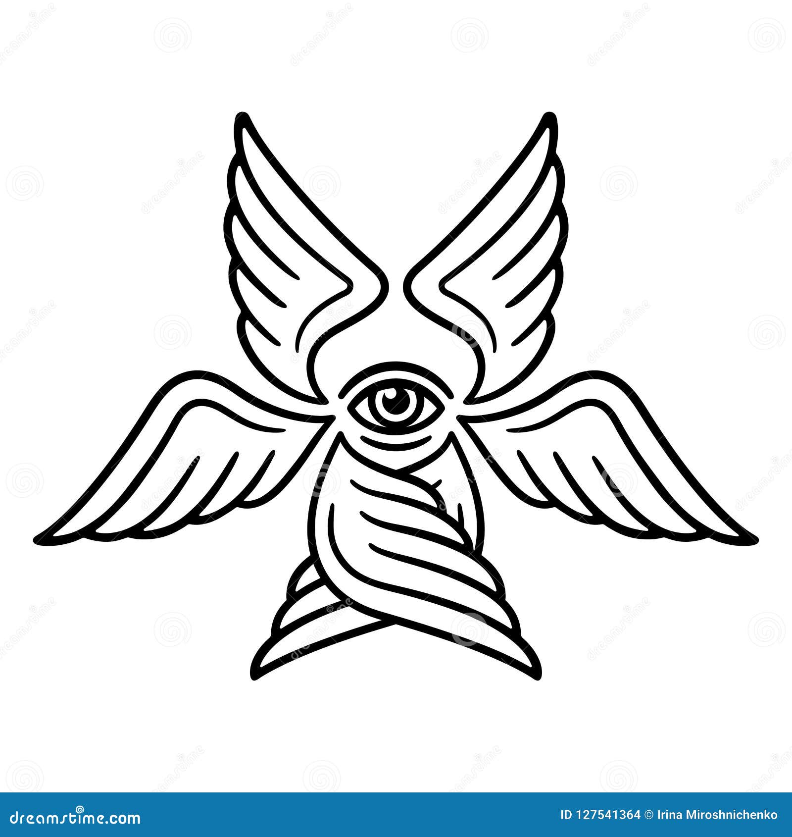 Fourth tattoo seraphim Angel that is a care taker of Gods throne and  constantly flies around singing praises Reminder to al  Tatoo Tatuagem  de anjo Tatuagem