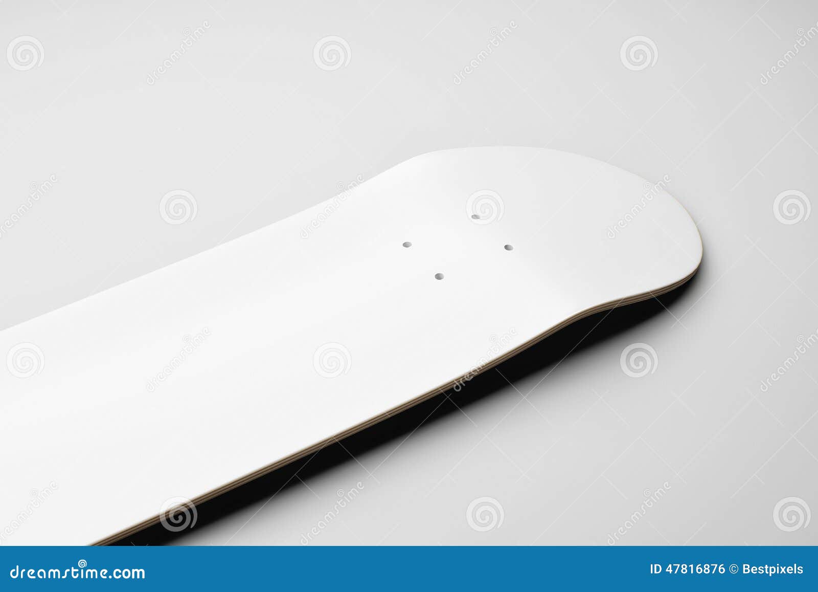 Skateboard deck isolated stock photo. Image of equipment 47816876
