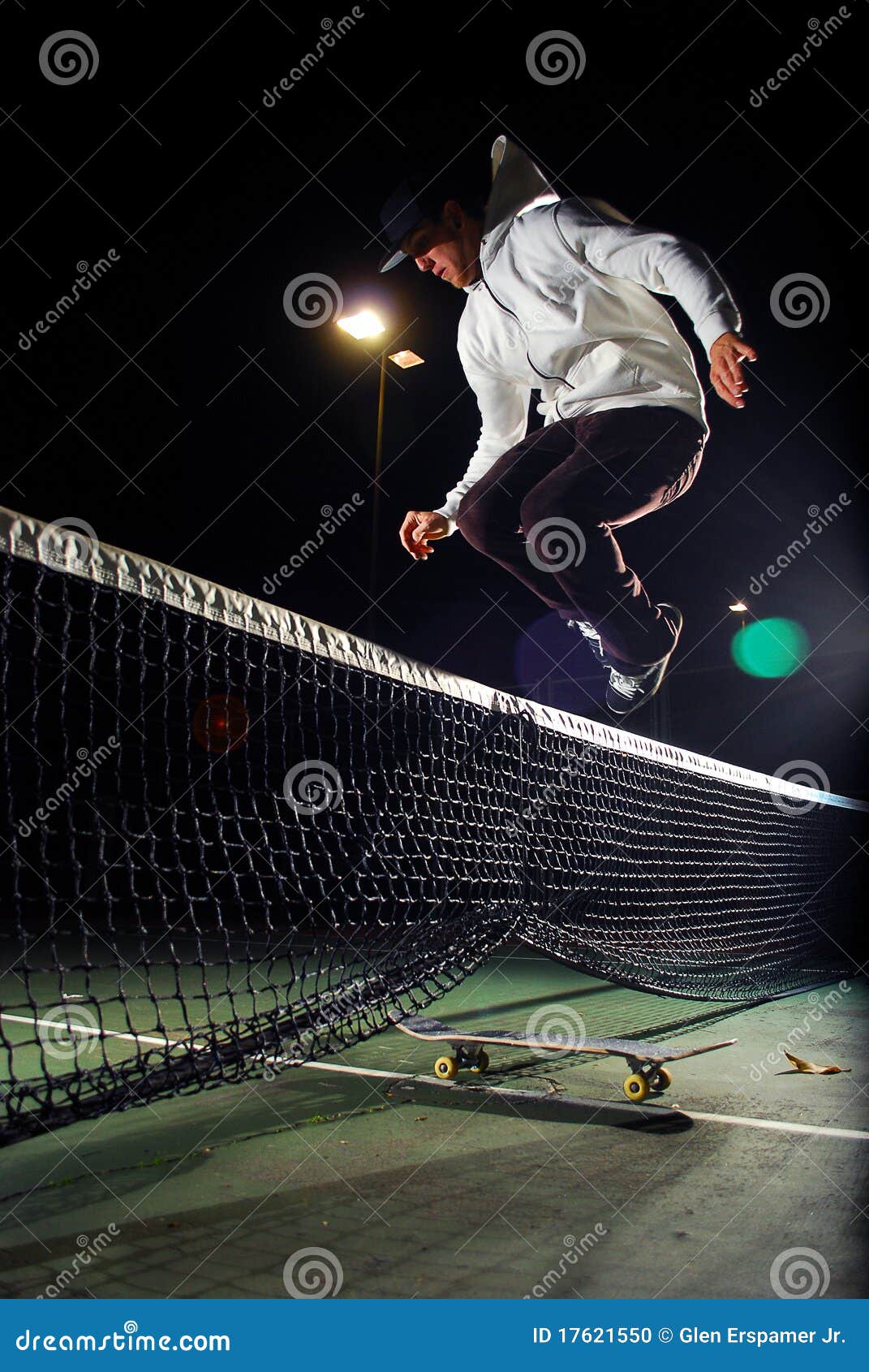 Skateboard Hippie Jump stock photo. Image of move, young 17621550