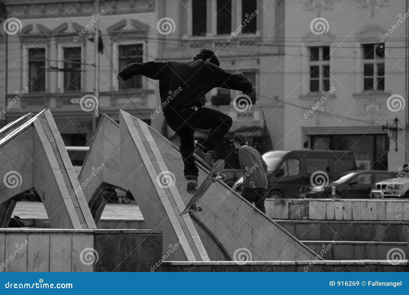 Skateboard jump stock image. Image of skateboard, play 916269