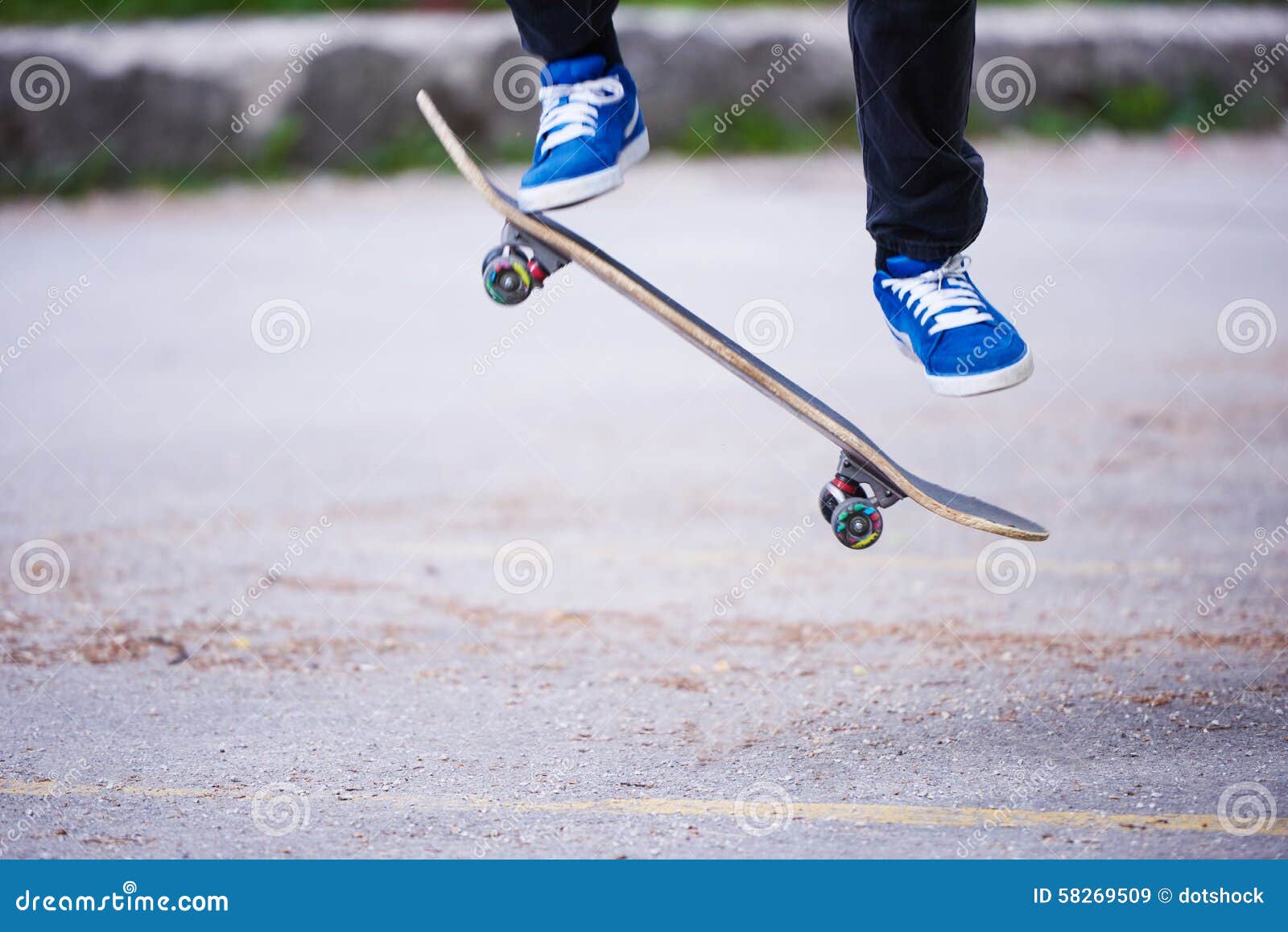 Skateboard jump stock image. Image of jump, people, danger 58269509