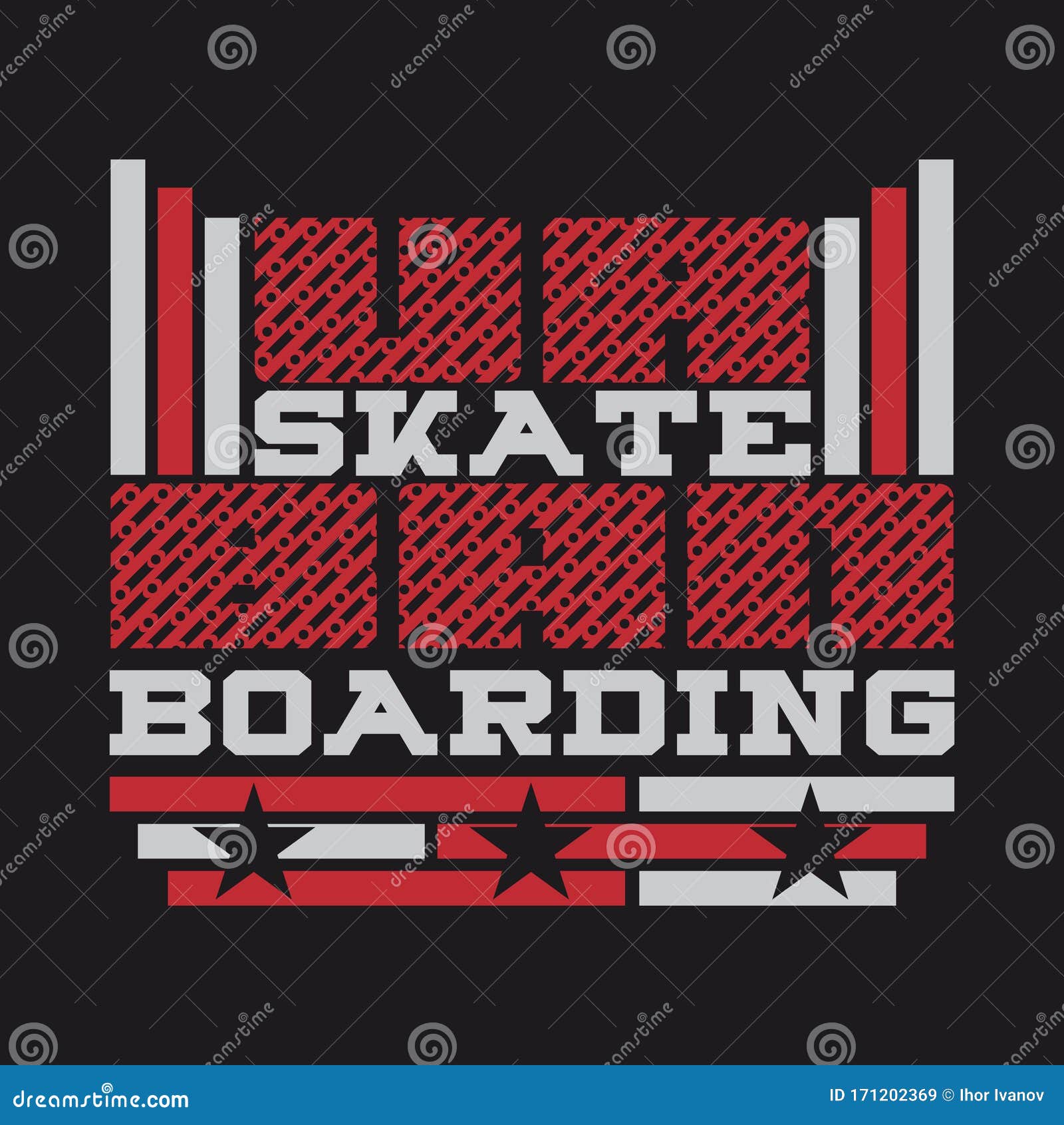 Skateboarding T-shirt, T-shirt Inscription, Typography Graphic Design ...