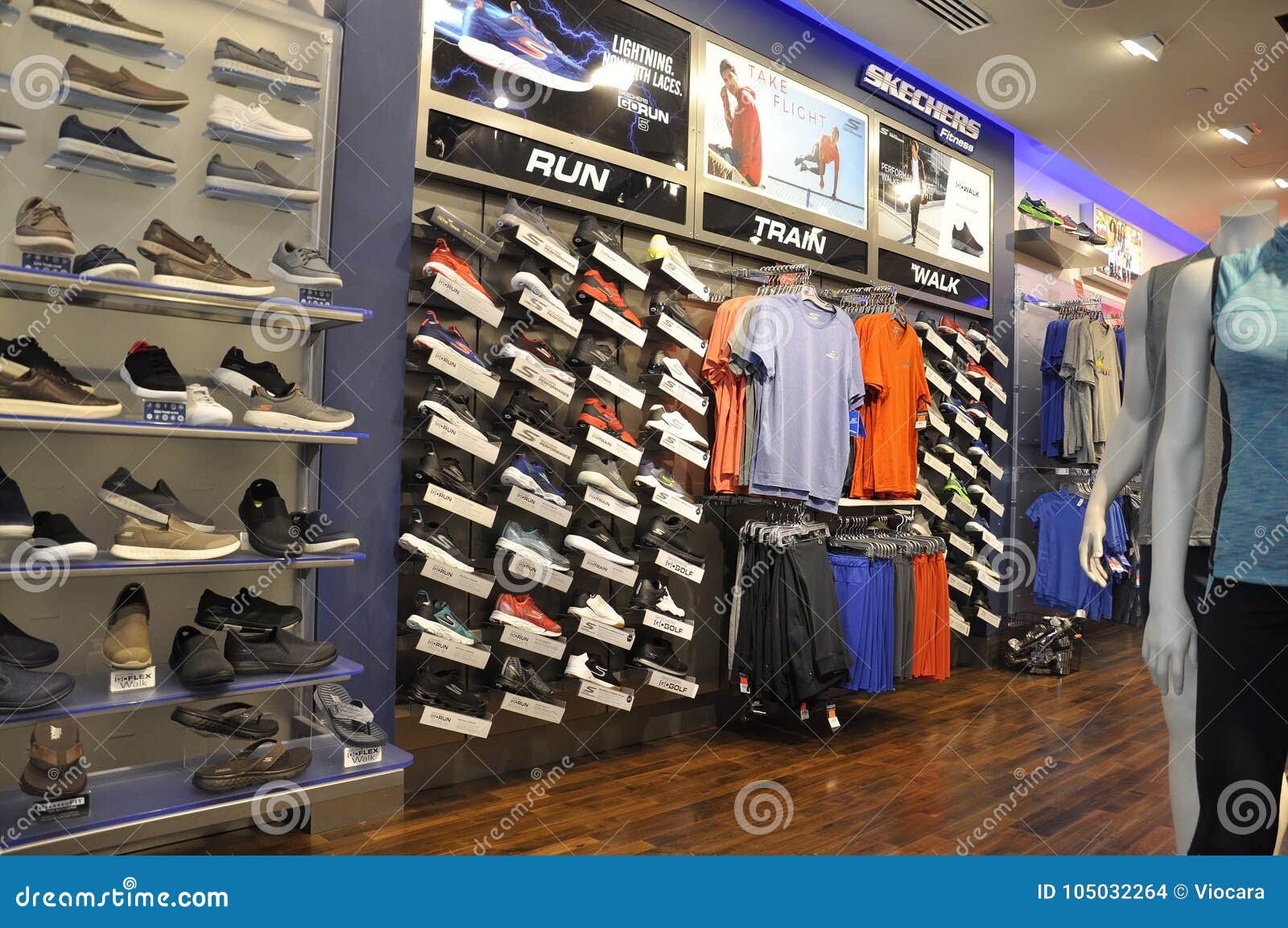 New York, 2nd July: Skechers Store Inside in Midtown Manhattan from New ...