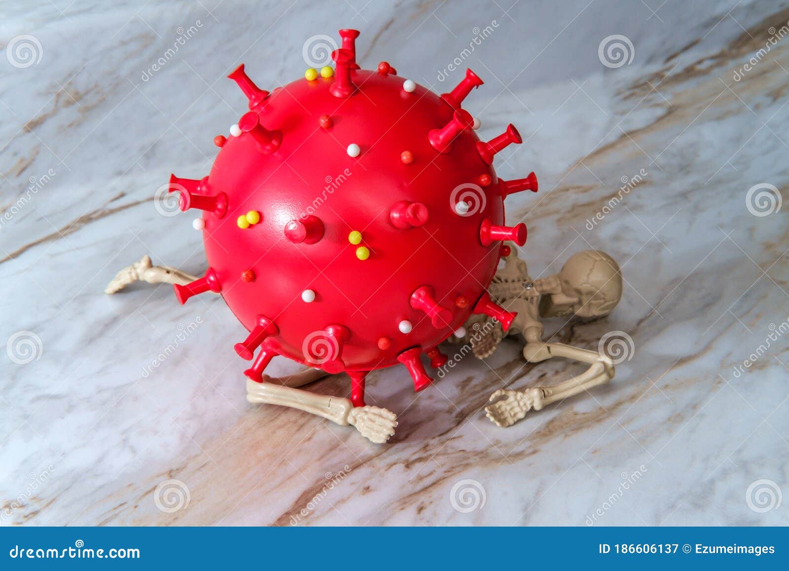 skeleton coronavirus flatten curve