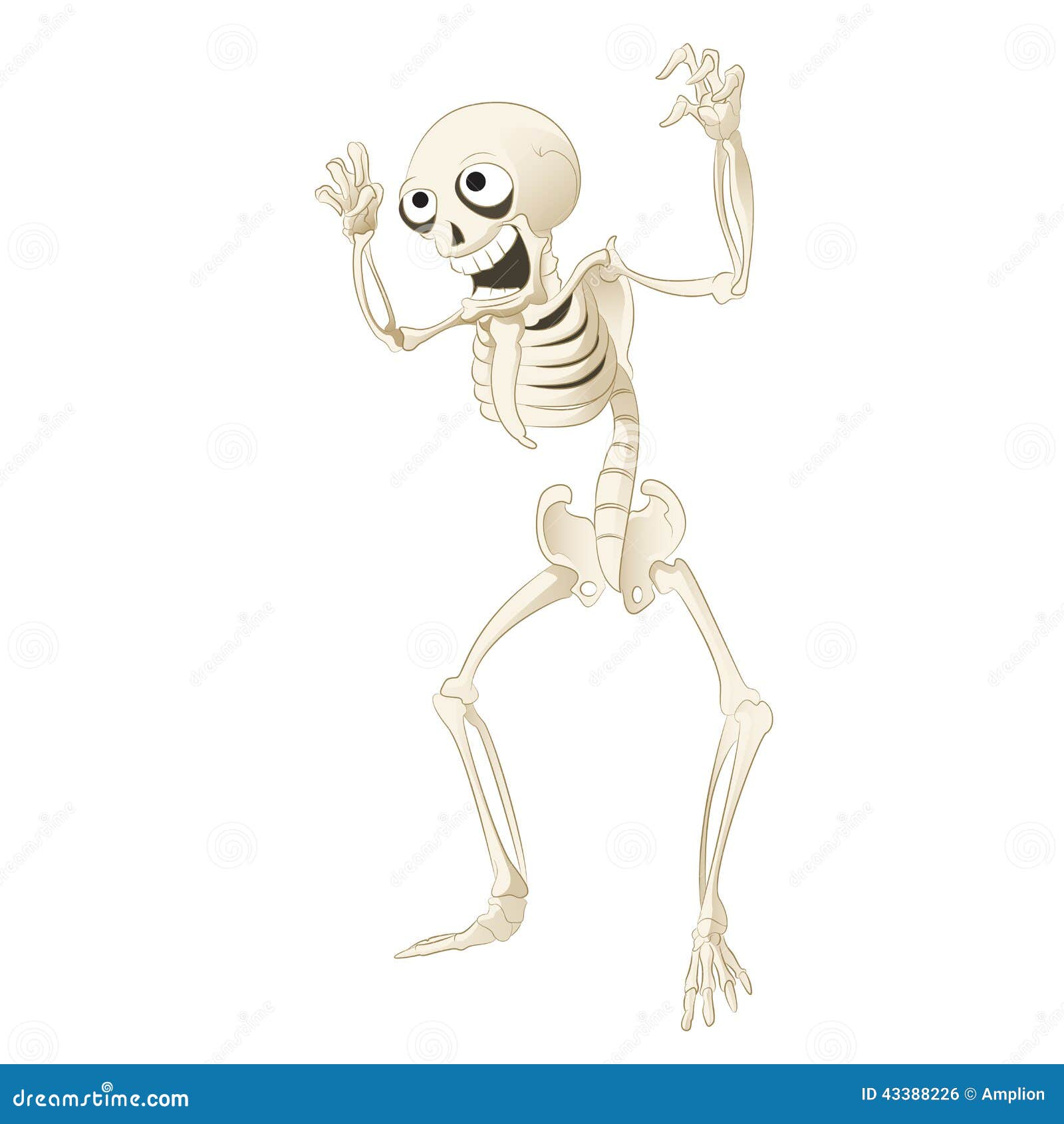 Skeleton Stock Vector - Image: 43388226