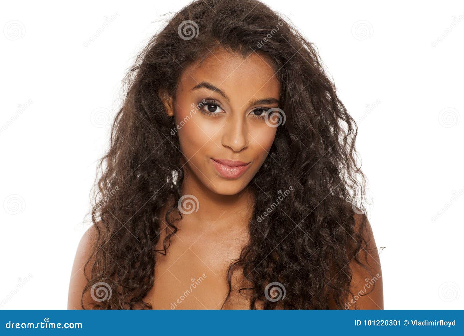 Skeptical Woman Stock Image Image Of Hair Dark Expression