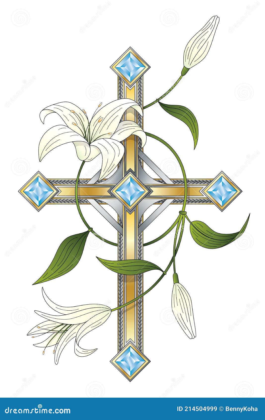 Sketch of an American Traditional Old School Tattoo Christian Catholic Cross with White Lilies Stock Vector - Illustration of religious, floral: 214504999 Sketch of an American Traditional Old School Tattoo Christian Catholic Cross with White Lilies Stock Vector - Illustration of religious, floral: 214504999