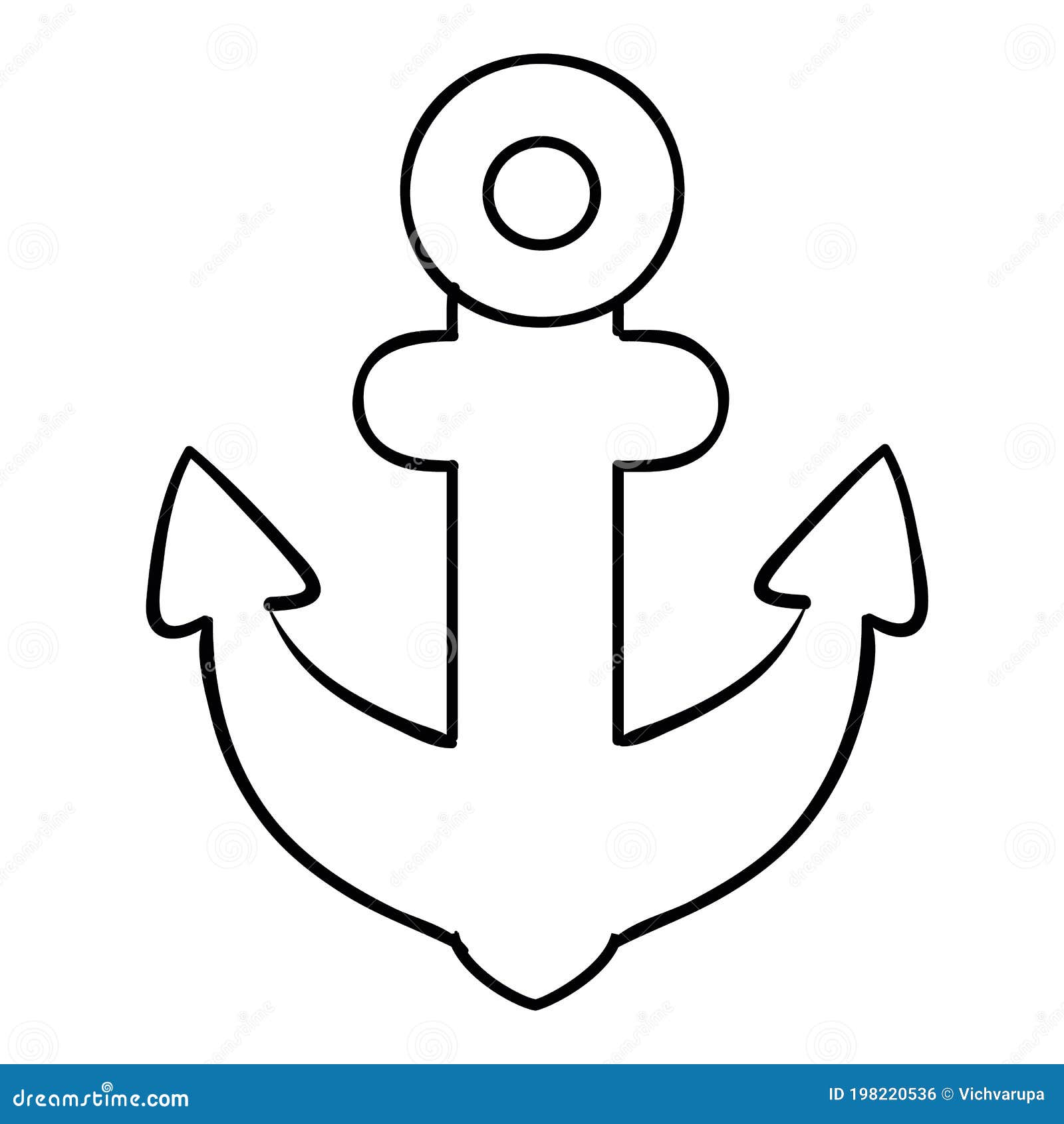 Sketch, Anchor, Coloring Book, Cartoon Illustration, Isolated Object on White Background, Vector Illustration Stock Vector - Illustration of nautical, security: 198220536 Sketch, Anchor, Coloring Book, Cartoon Illustration, Isolated Object on White Background, Vector Illustration Stock Vector - Illustration of nautical, security: 198220536