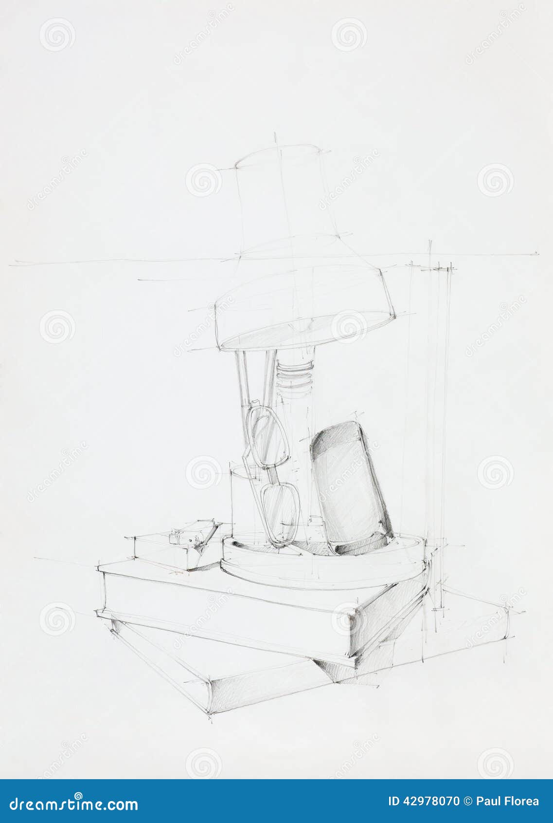 Still life Composition - 3. (Pencil Drawing). | PeakD