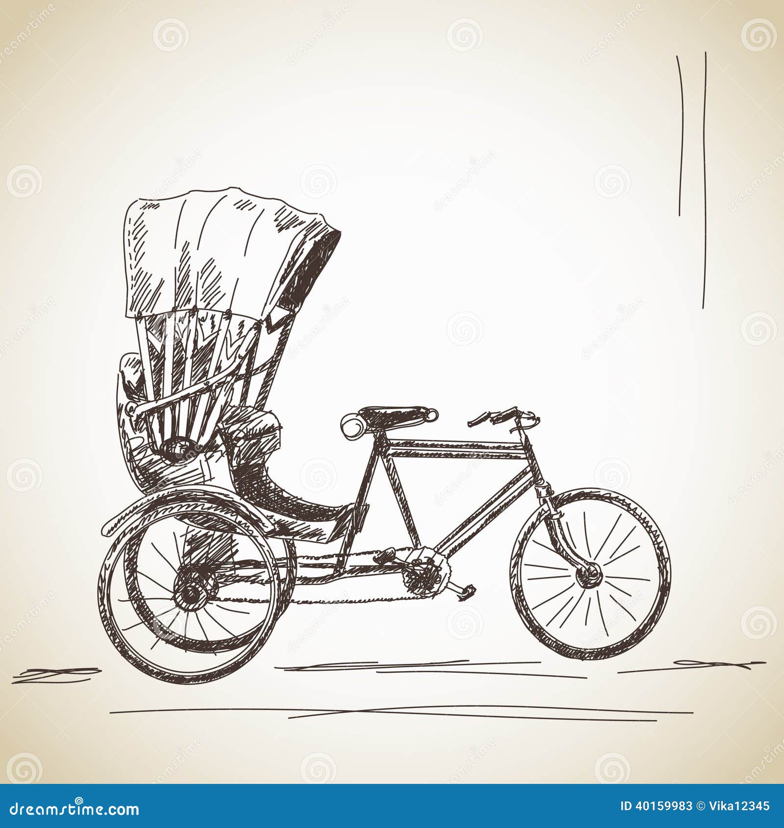 Collection Of Auto Line High Quality  Sketch Of E Rickshaw  Free  Transparent PNG Clipart Images Download