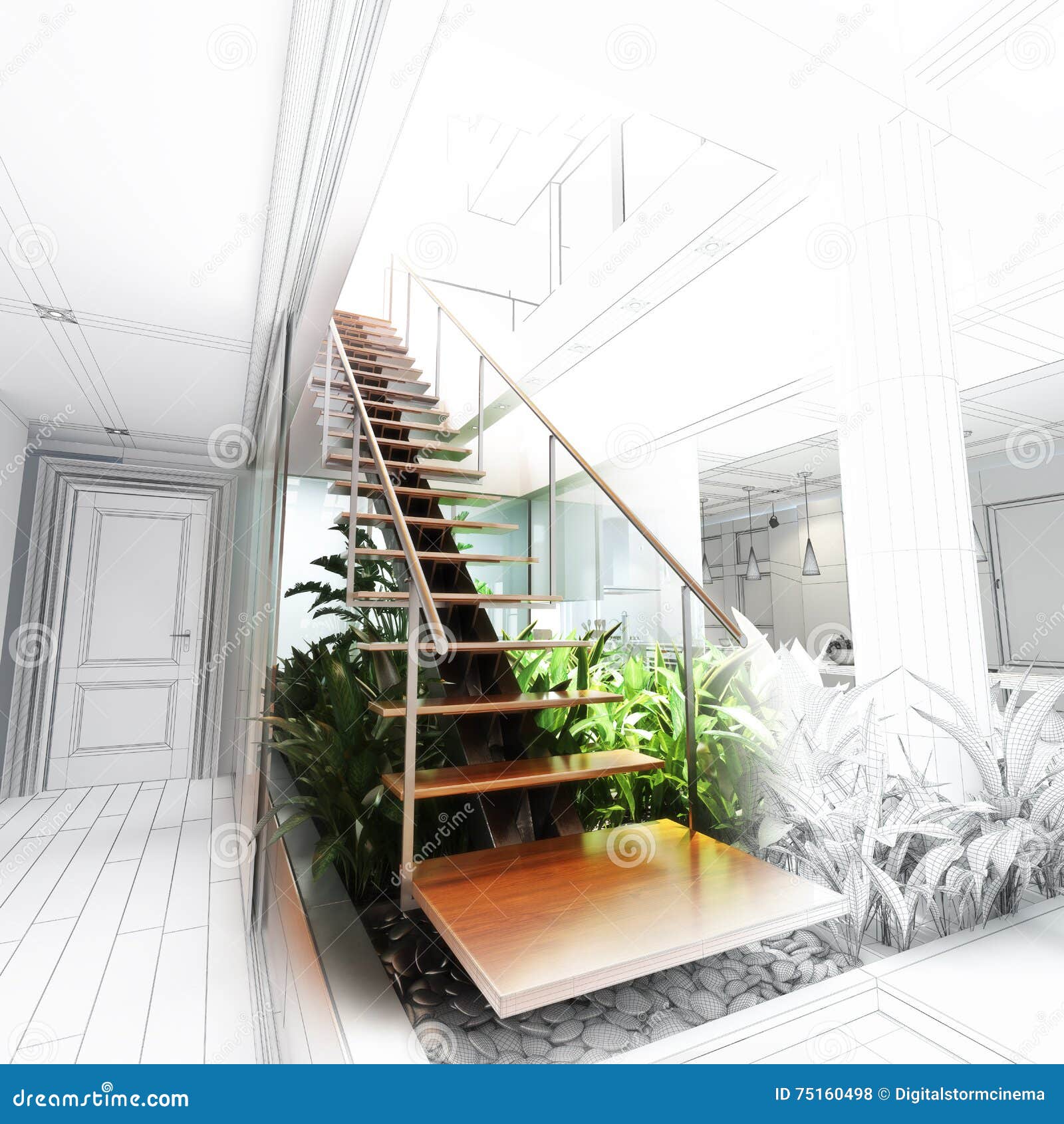 Advanced rendering will make your room look slick and elegant | Home design  floor plans, Free kitchen design, Interior design layout
