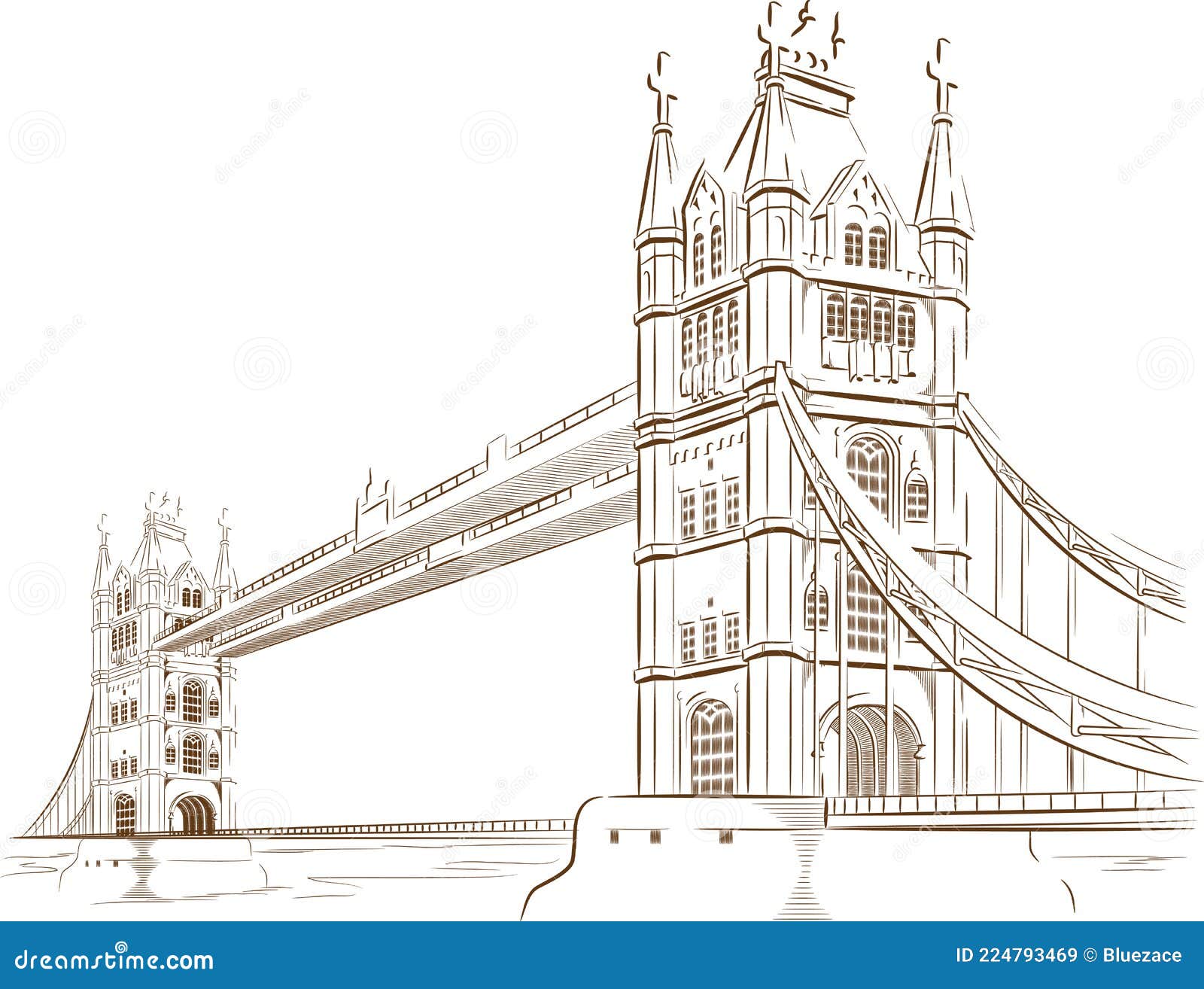 London bridge sketch | Pencil Shades