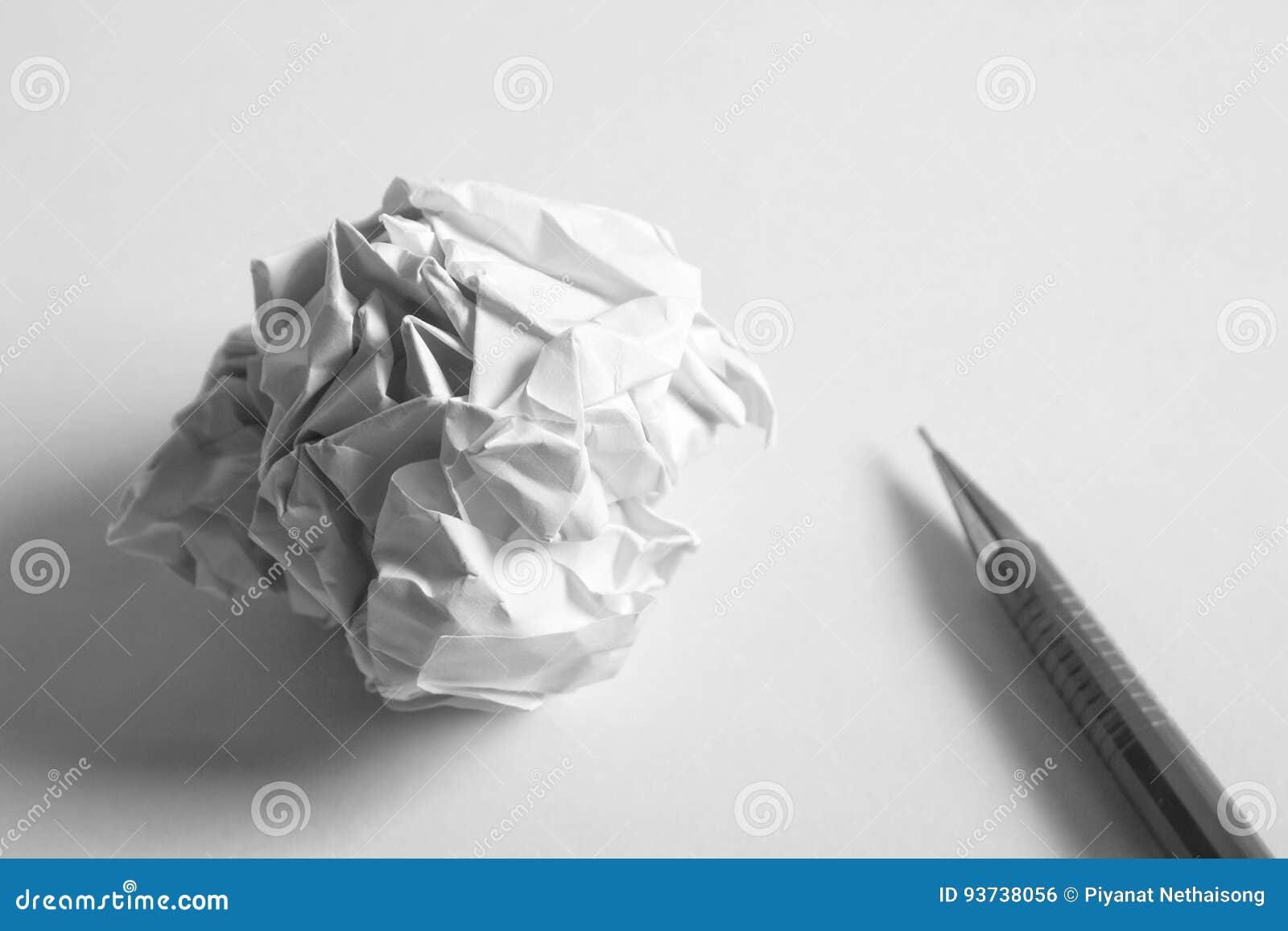 Featured image of post Crumpled Paper Drawing Pencil Problem solving concept light bulb on pile crumpled paper trash can with white paper cup and pencil