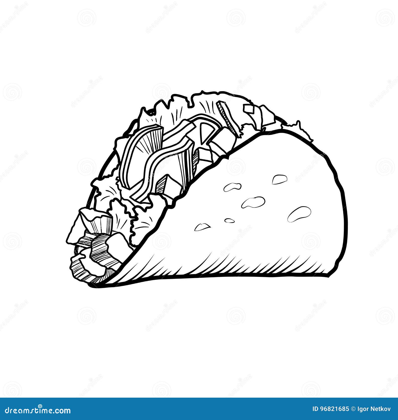 Taco Drawing Images  Free Download on Freepik