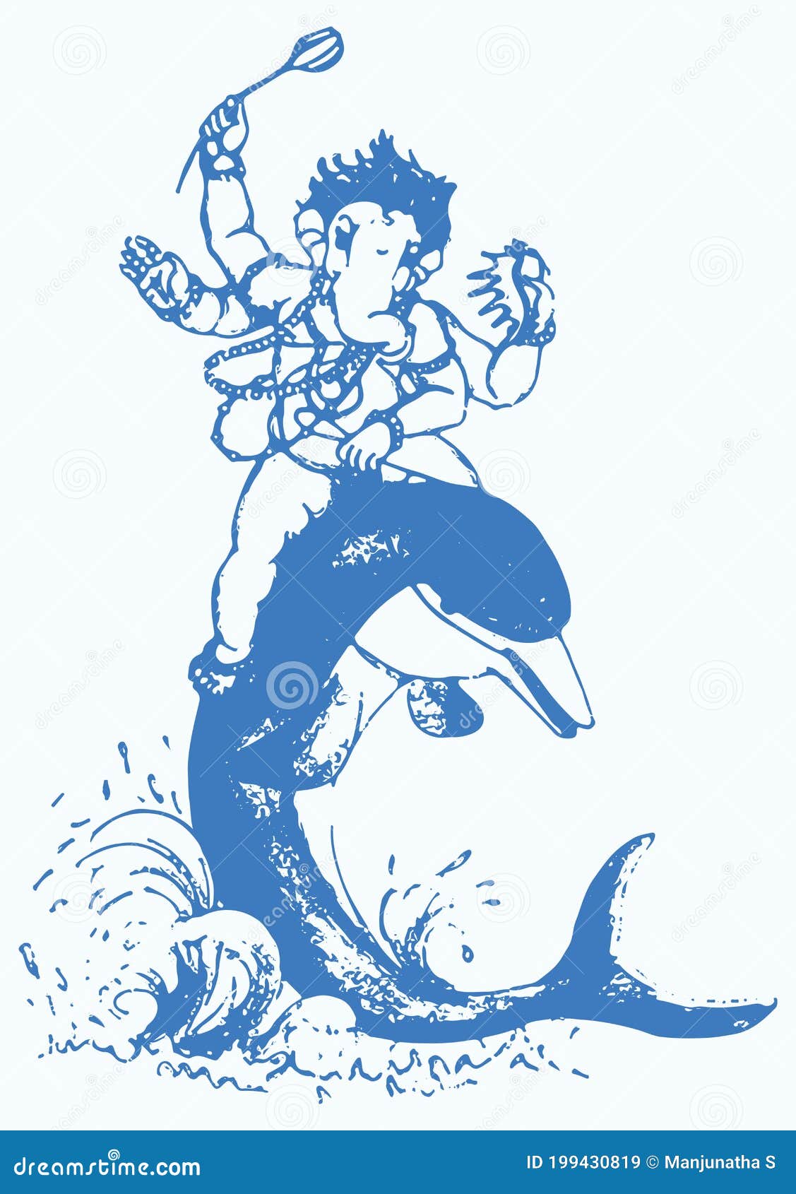 Image of Sketch Of Hindu God Lord Ganesha Or Ganpati Creative Outline  Editable Vector IllustrationKA918943Picxy