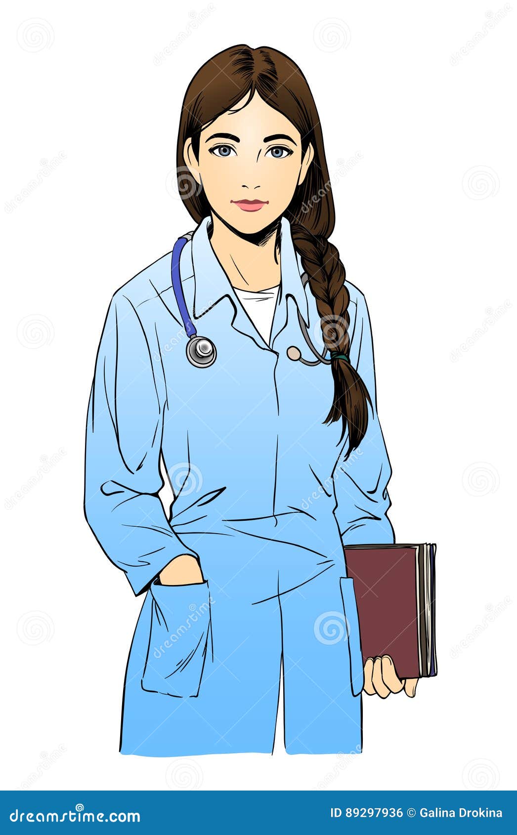 Nurse Drawing  How To Draw A Nurse Step By Step