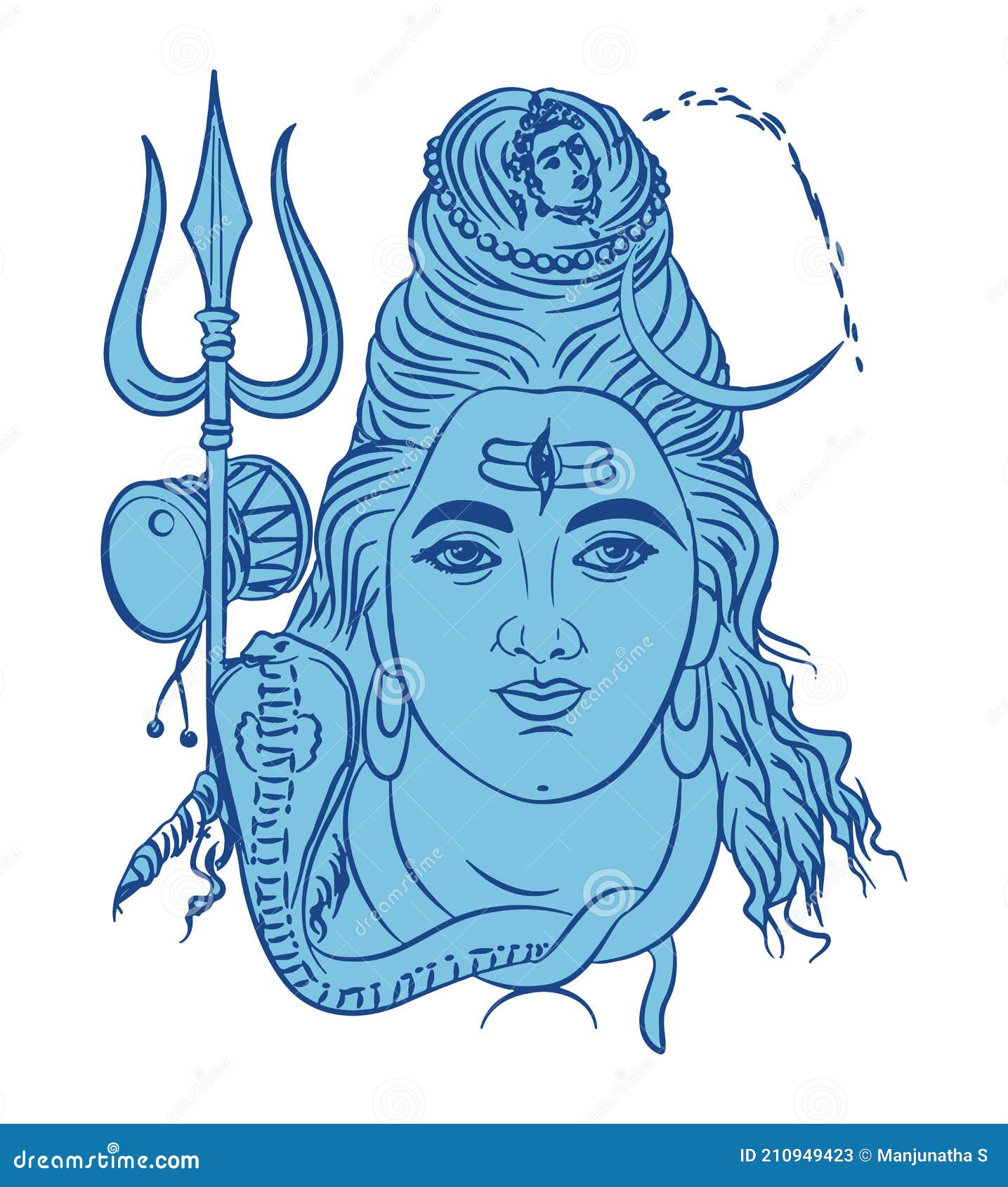 Shiva Sketch Stock Photos  Free  RoyaltyFree Stock Photos from Dreamstime