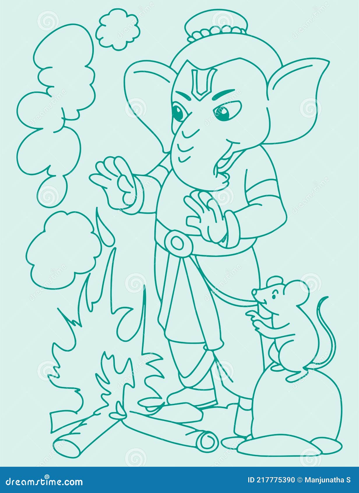 Baal Ganesh Drawing (Easy for Beginners) | Ganpati Drawing Steps in 2023 | Easy  drawings, Drawings, Ganesha drawing