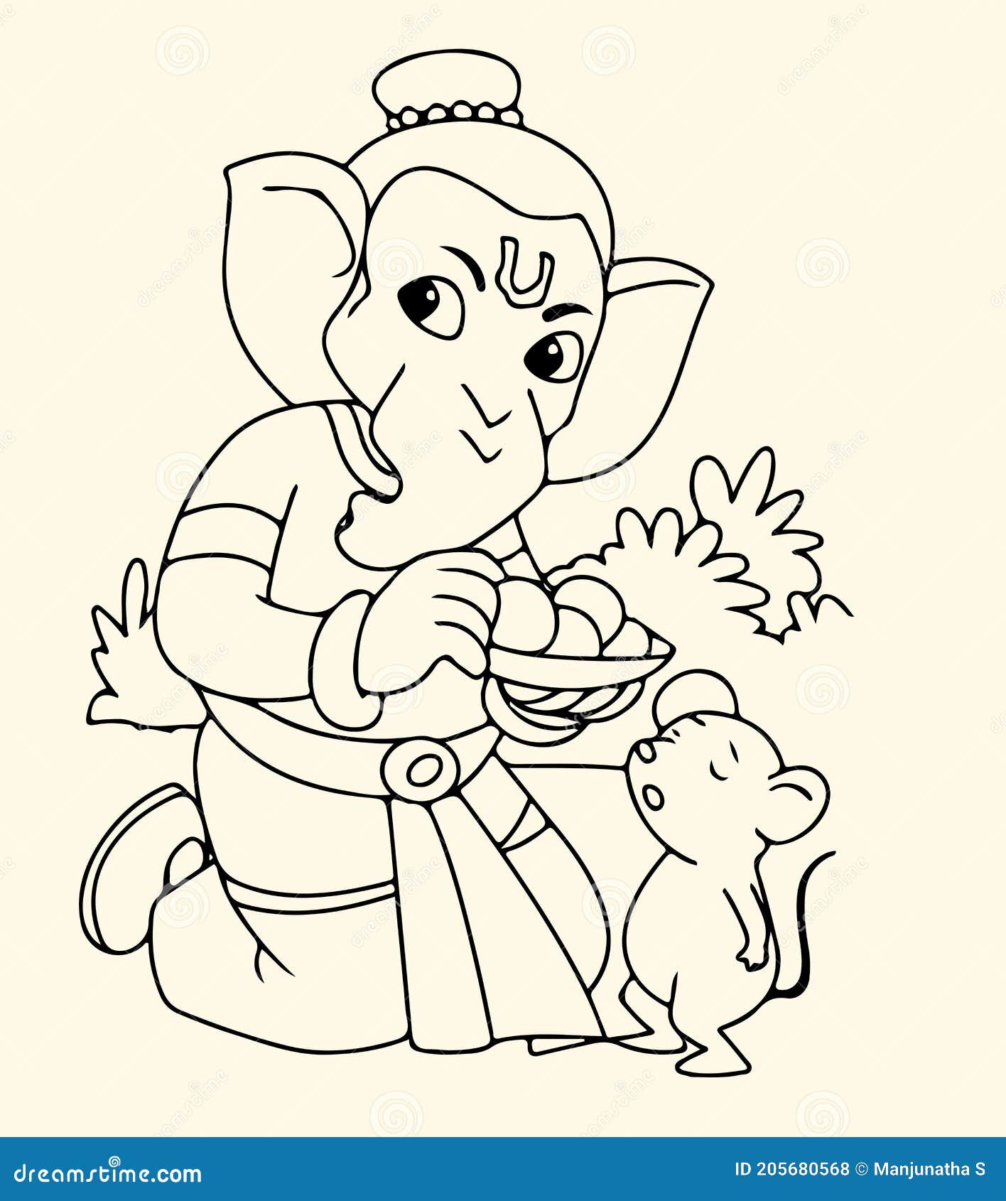 How to Draw Ganesha. 20 Pencil Drawing Lessons | WONDER DAY — Coloring  pages for children and adults