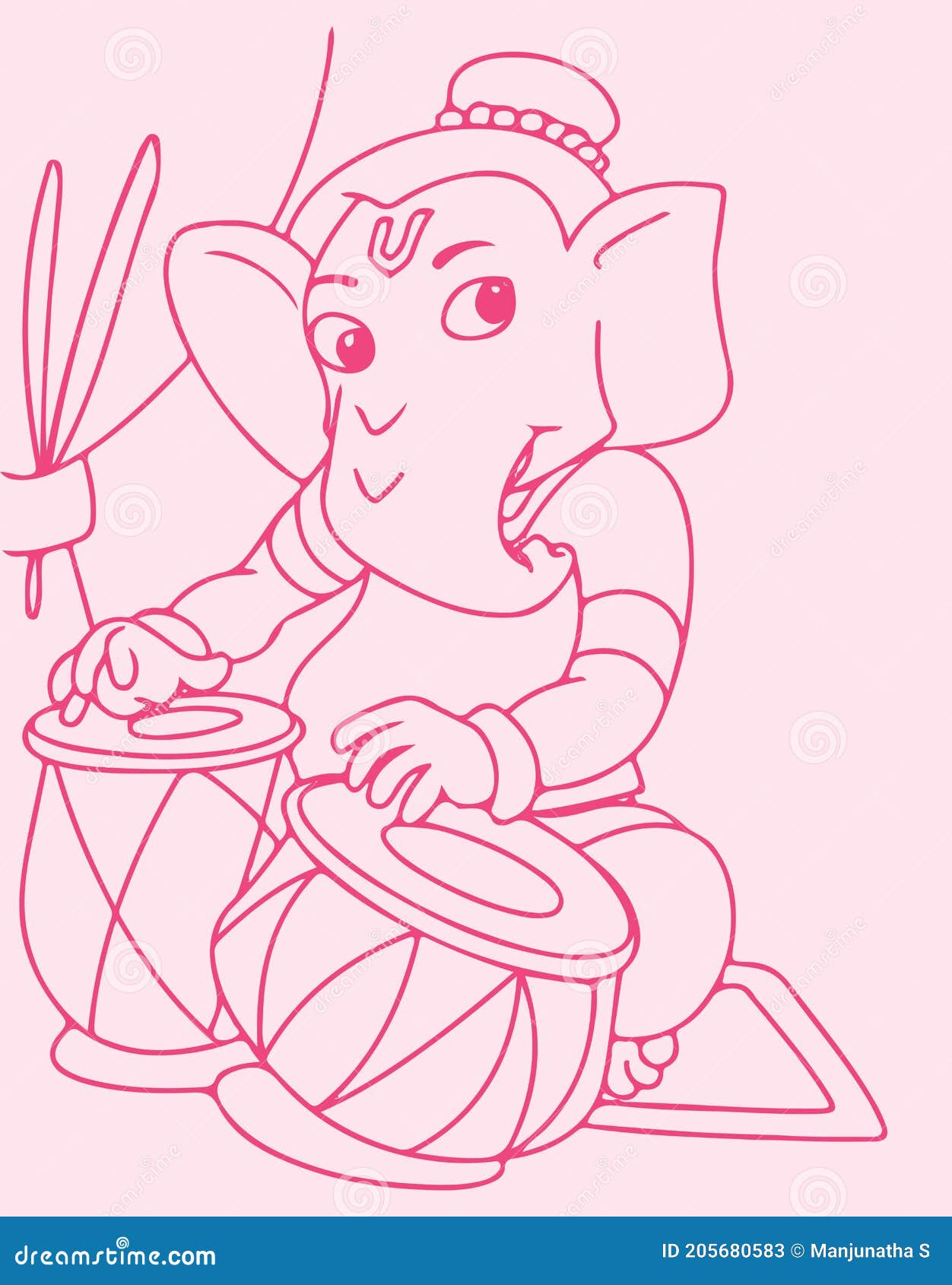 Ganesh modern art sketch  Art Print for Sale by design7K  Redbubble