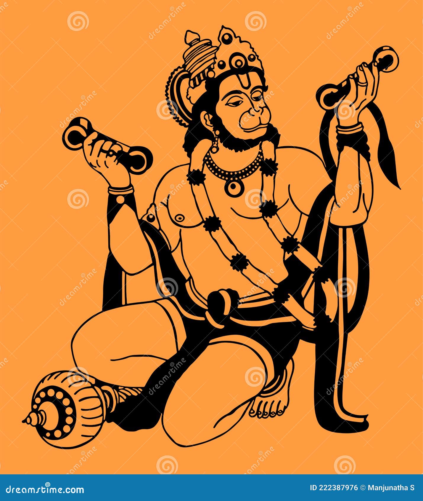 Prajapati Hiren on LinkedIn: #lord #hanuman #art #sketch #drawing