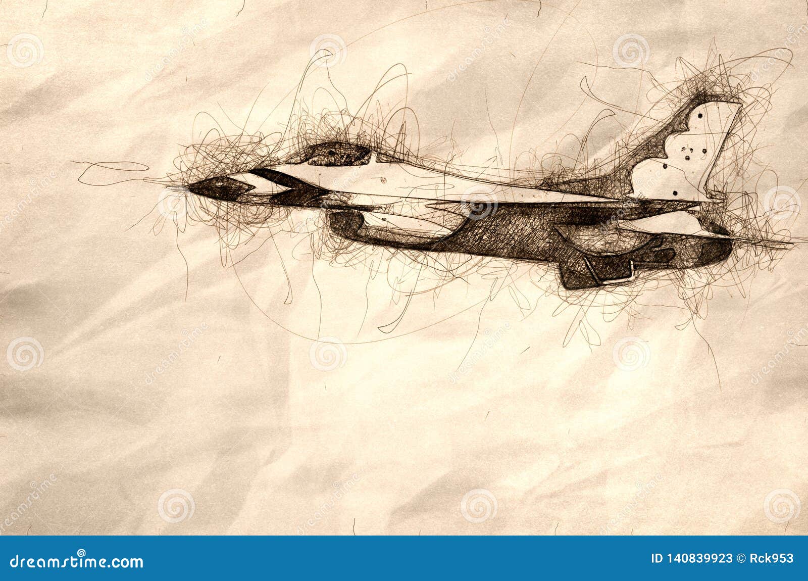 Military Fighter Aircraft Sketch Stock Images - Download 15 Royalty