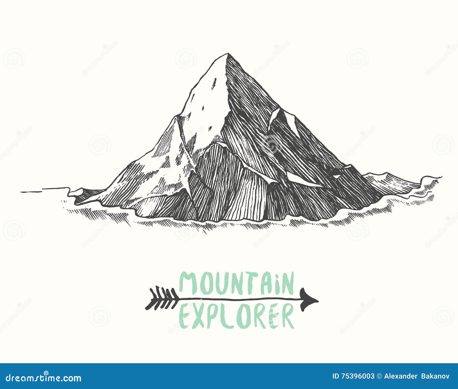 Free Vector  Climber with flag conquering top of mountain on hand