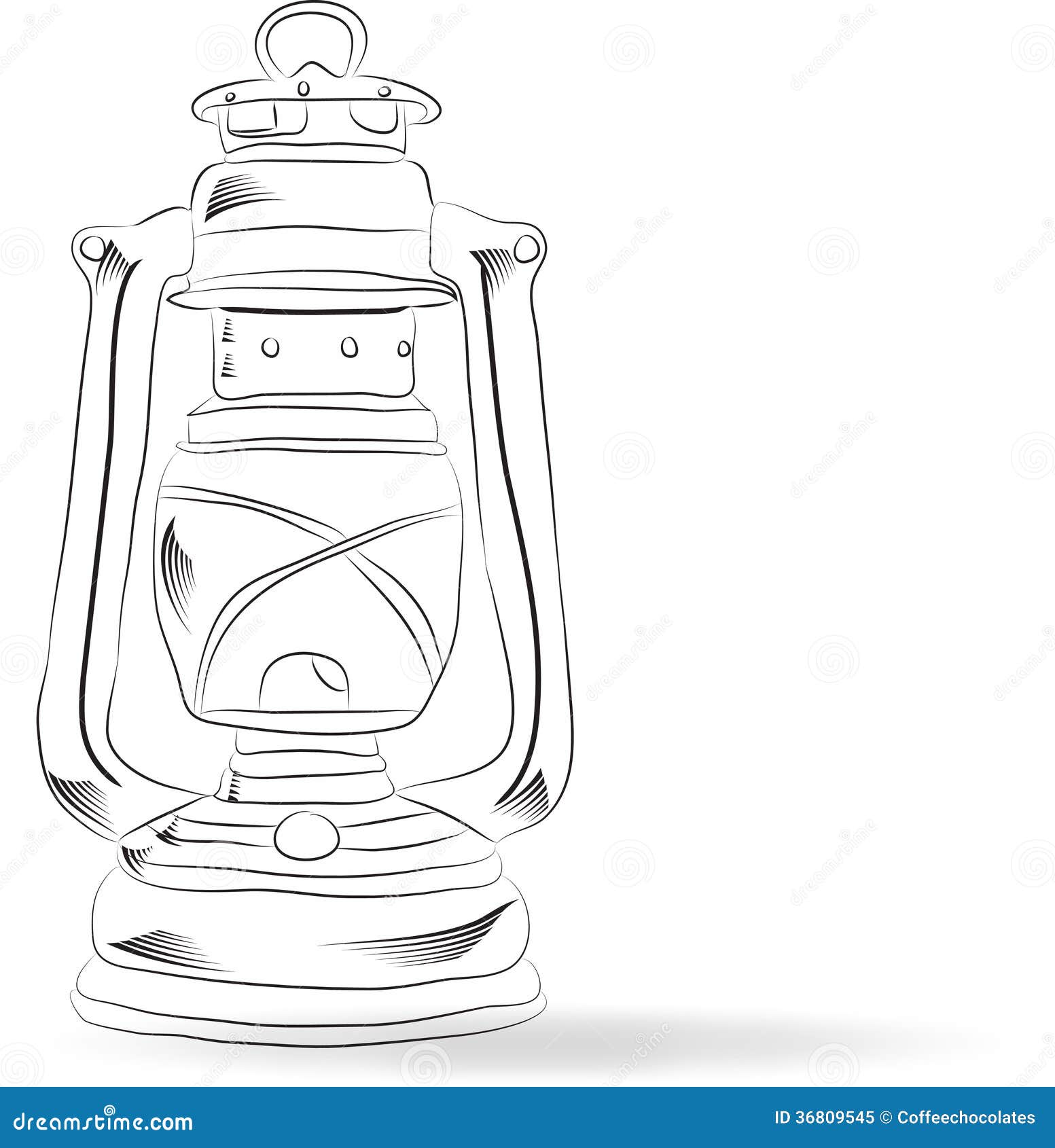 Electric lamp sketch engraving Royalty Free Vector Image