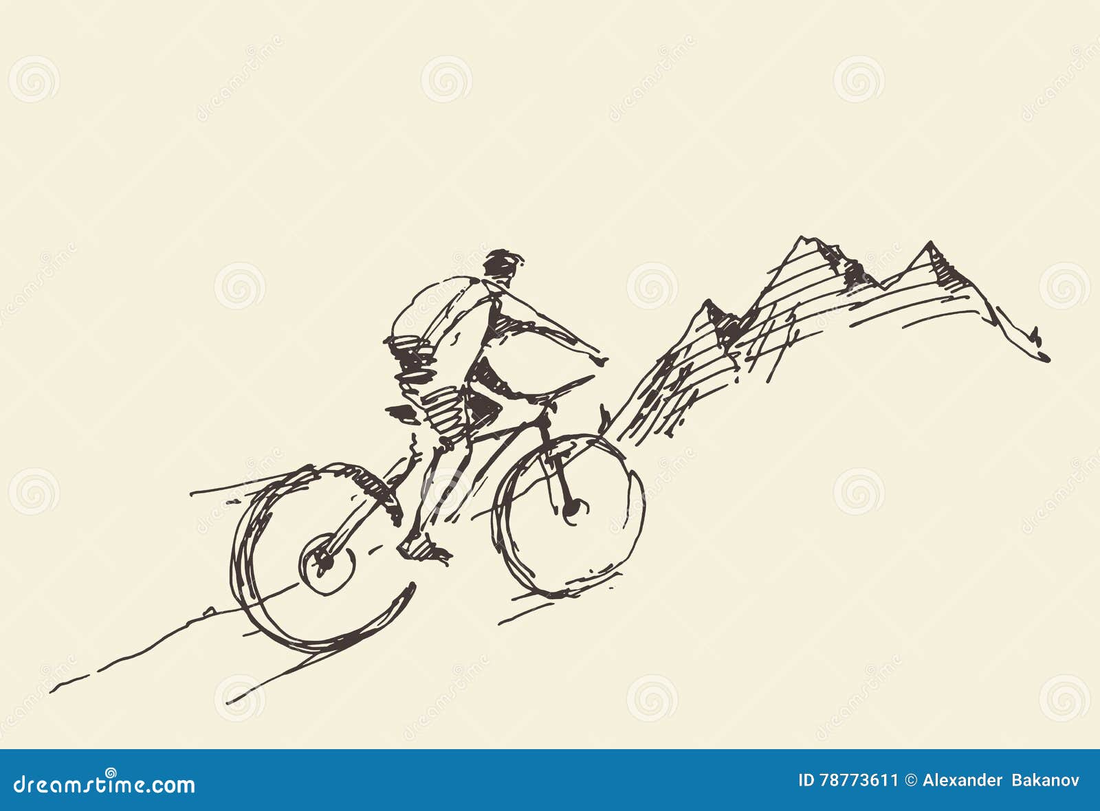 Human Skeleton Riding Mountain Bike Stock Vector Royalty Free 1143985091   Shutterstock  Bike drawing Riding mountain Mountain biking