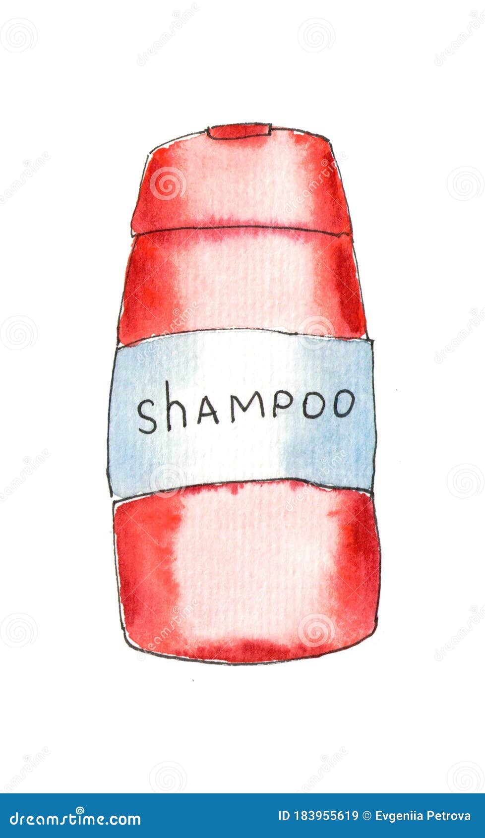 Shampoo bottle line art vector cartoon icon Stock Vector Image & Art - Alamy