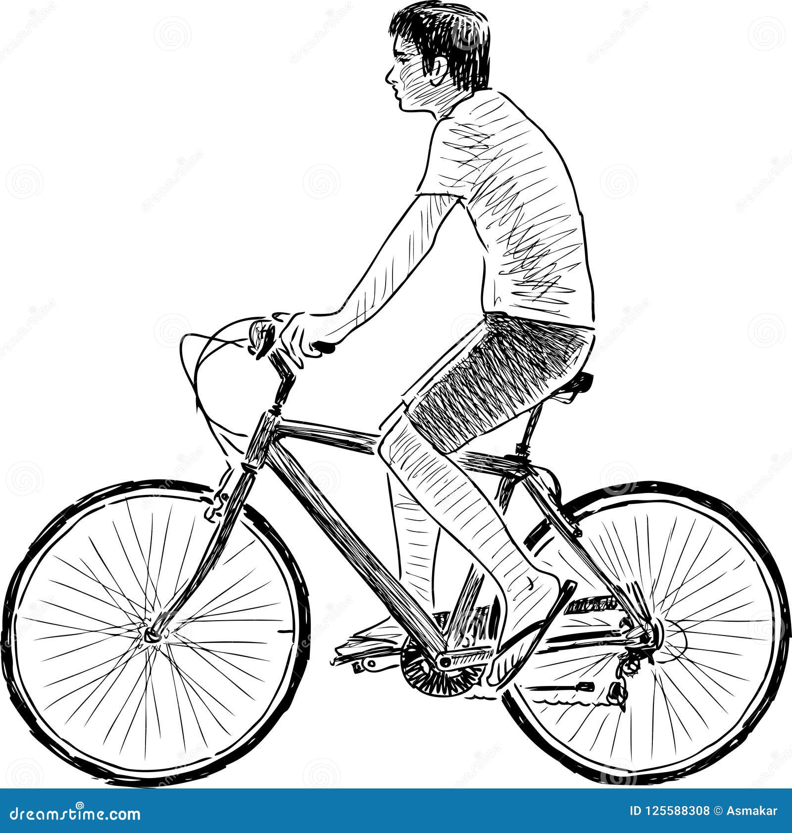 bicycle sketches  Bicycle sketch Bicycle art recycled Bike sketch