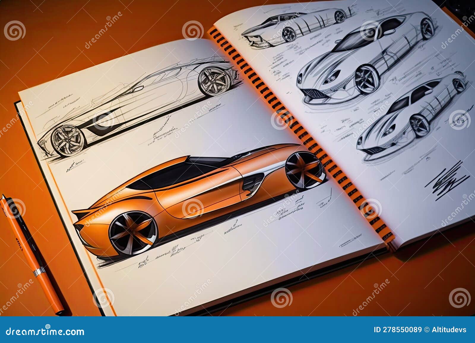 Concept Future Car Sketch by ValdesBG on DeviantArt