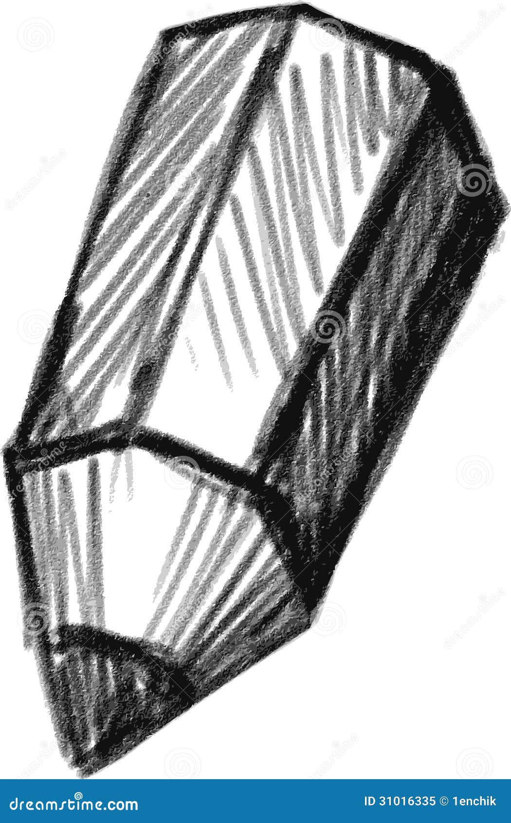 Sketched vector pencil stock vector. Image of stationery Sketched vector pencil stock vector. Image of stationery