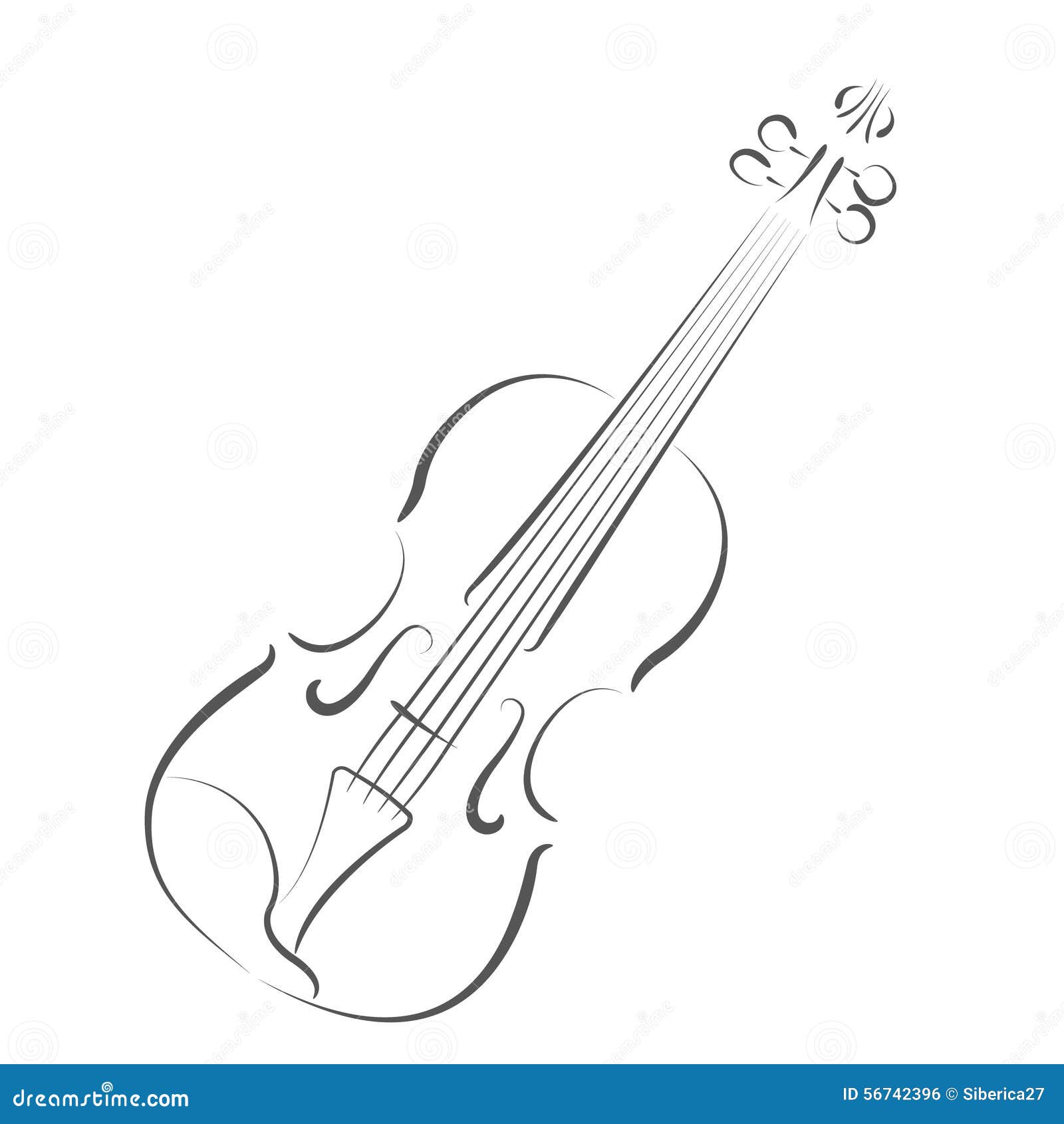 Sketched violin. stock photo. Image of monochrome, song 56742396 Sketched violin. stock photo. Image of monochrome, song 56742396