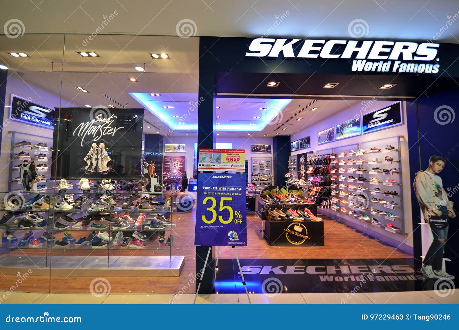 Sketchers Outlet at Suria Sabah Shopping Mall, Malaysia Editorial Stock ...