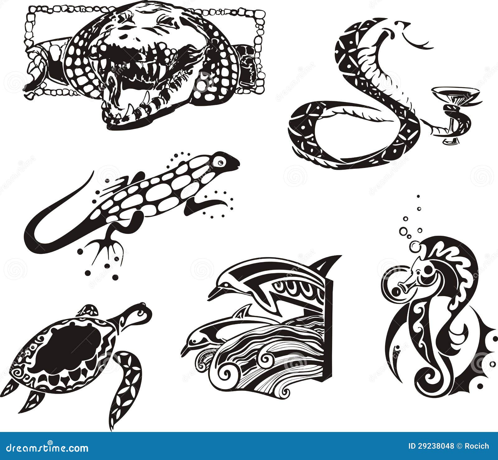 39,235 Reptiles Sketch Images, Stock Photos & Vectors | Shutterstock