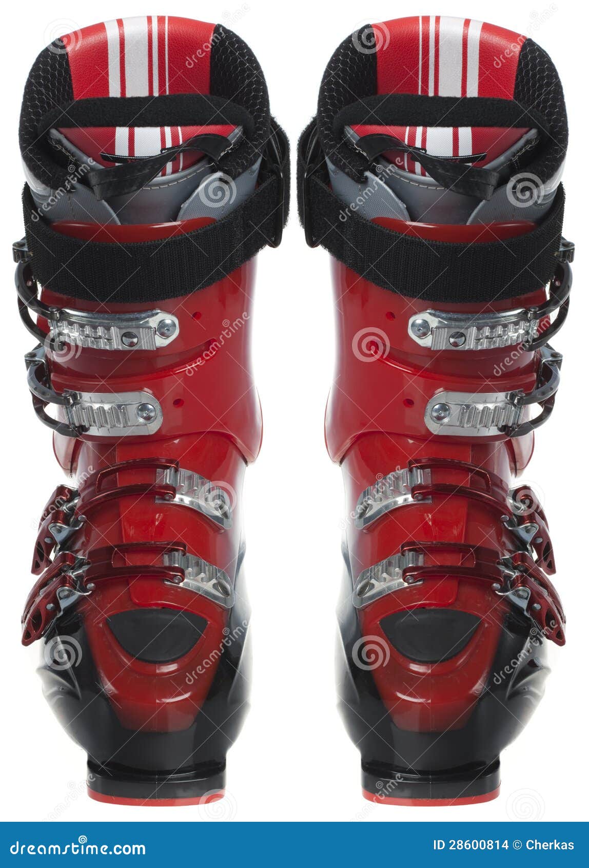 Ski boots stock photo. Image of clothing, downhill, isolated - 28600814