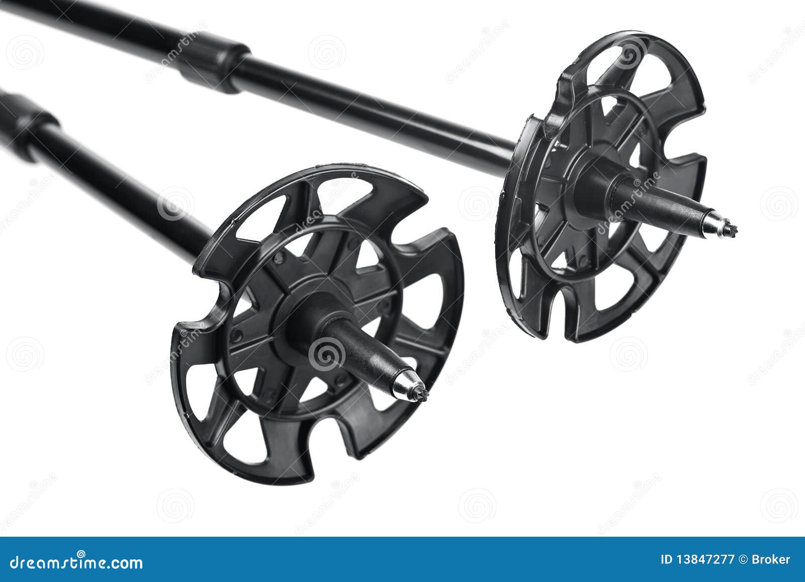 Ski and hiking poles stock image. Image of pole, pair 13847277