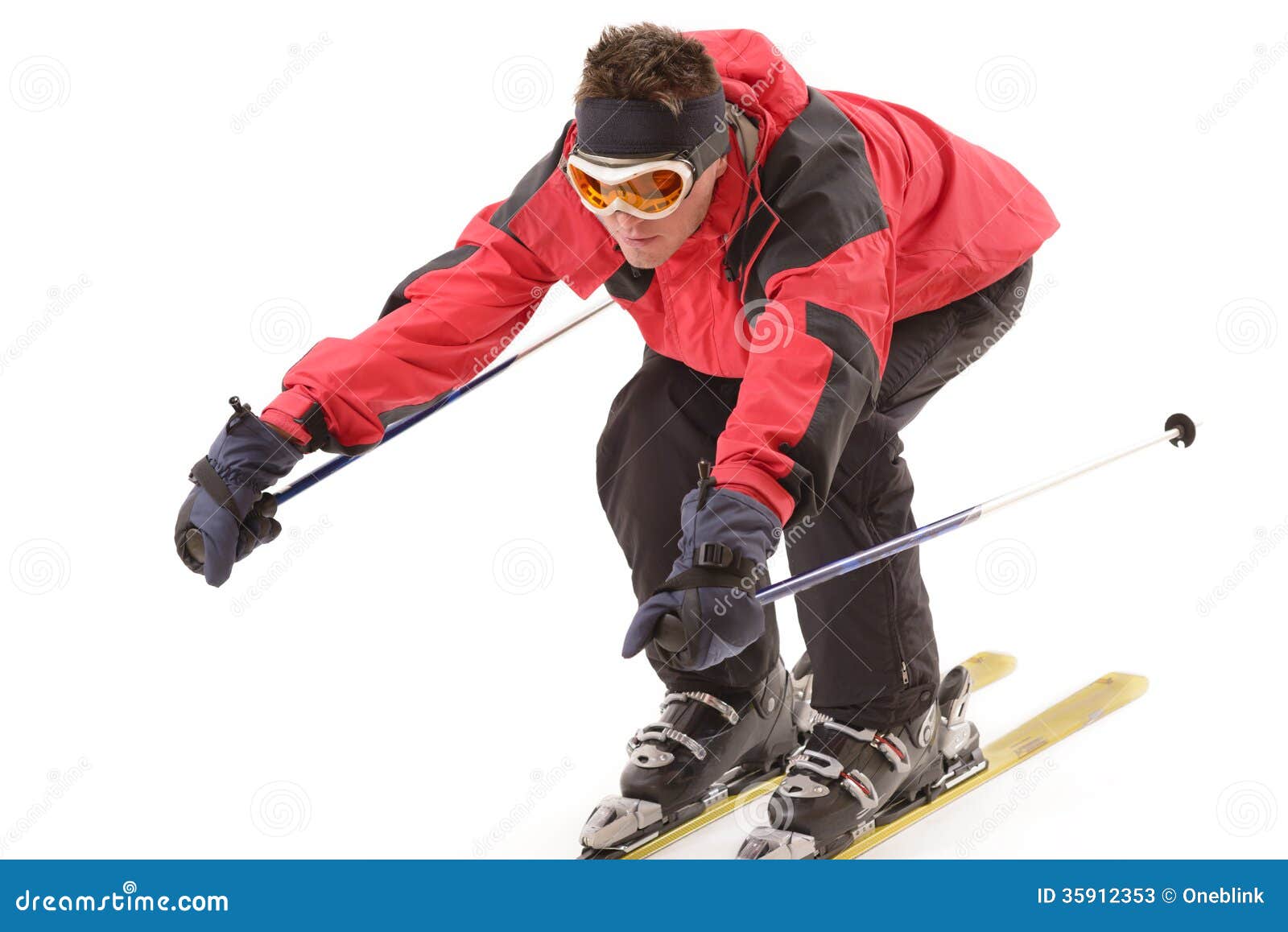 Ski Jump stock image. Image of jump, active, motion, skier 35912353