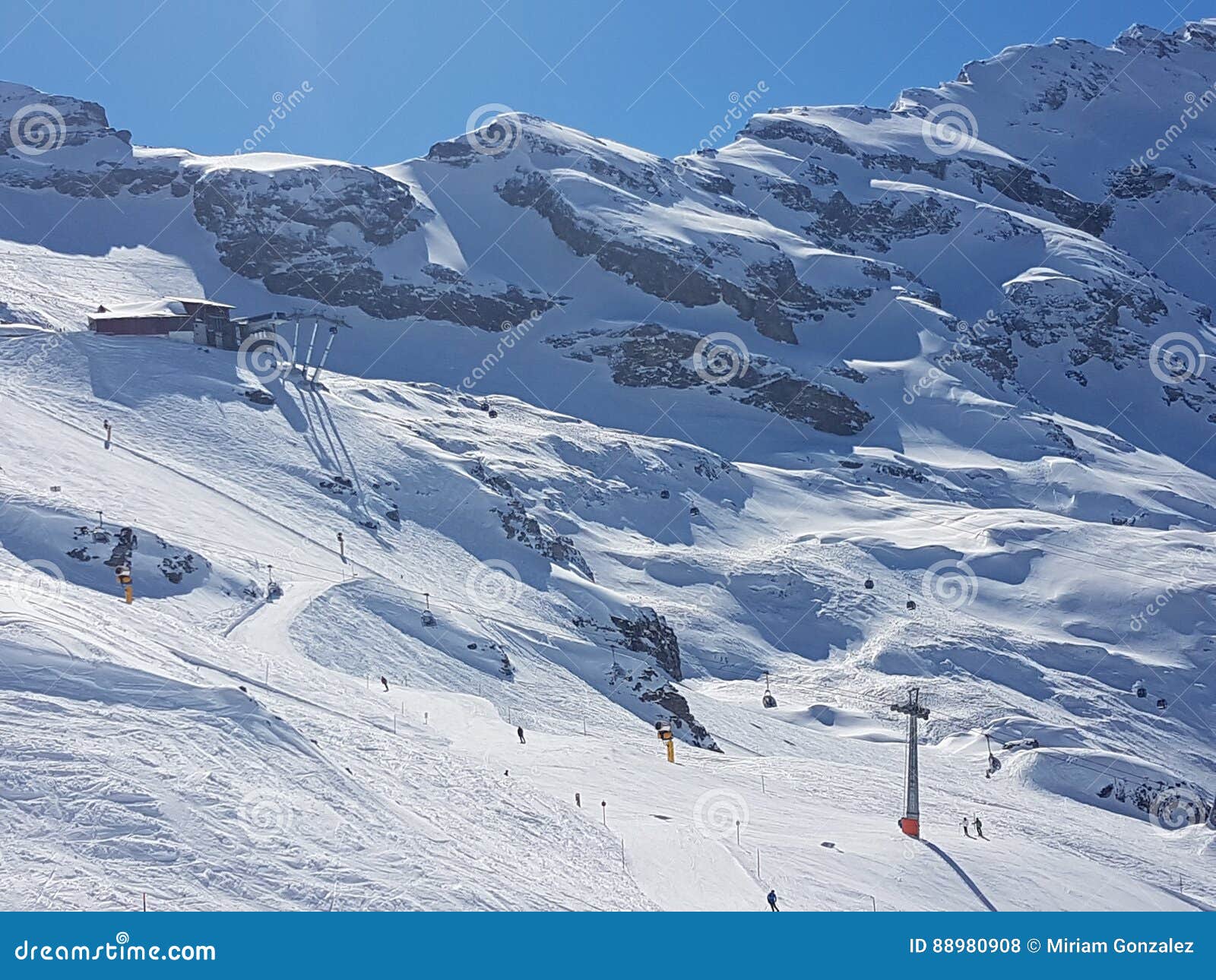 ski resort- mountains