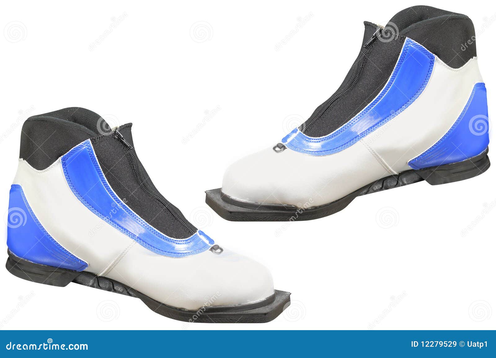 Ski shoes stock image. Image of sport, sports, isolated 12279529