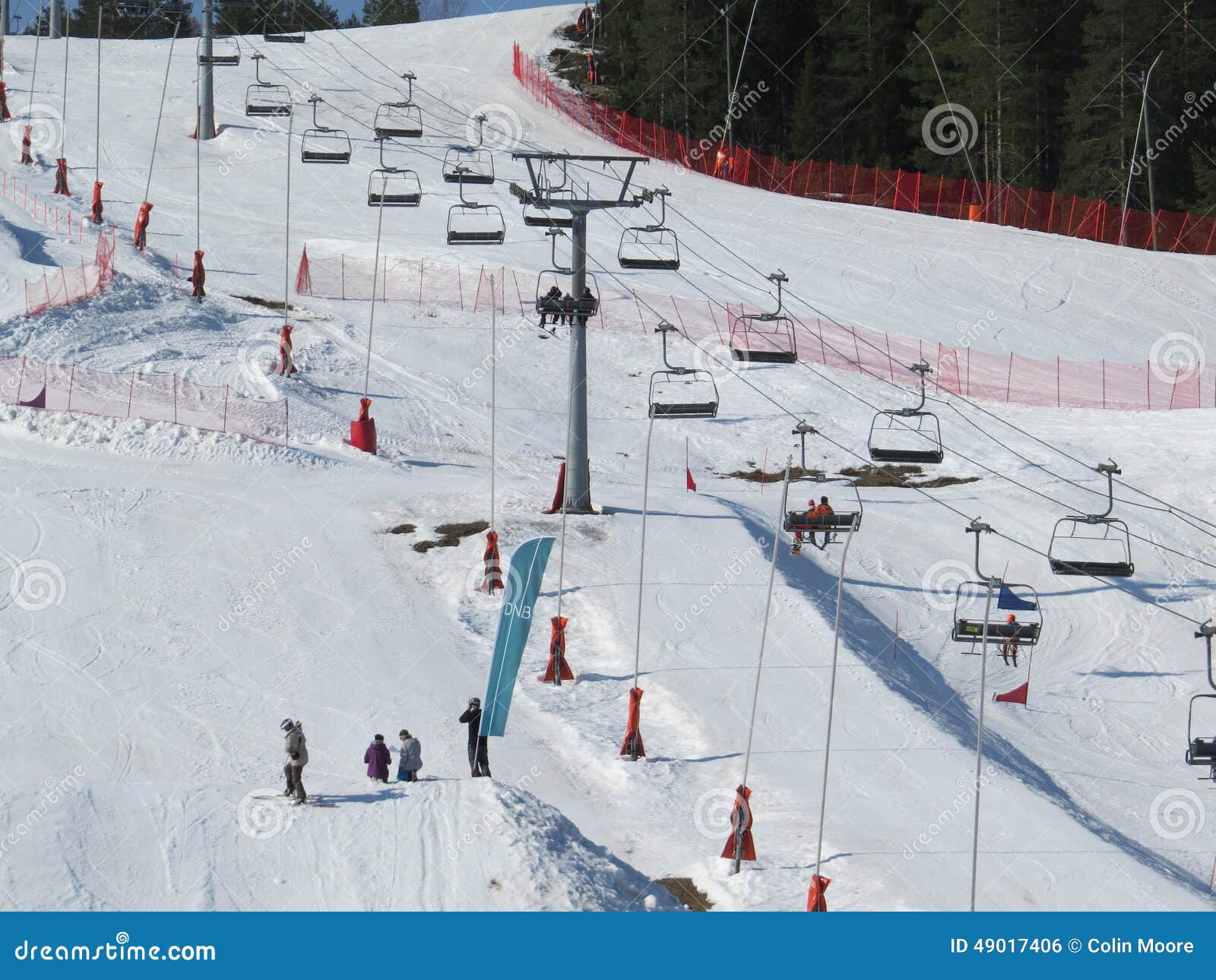 Ski Slope editorial photo. Image of snow, norway, winter - 49017406